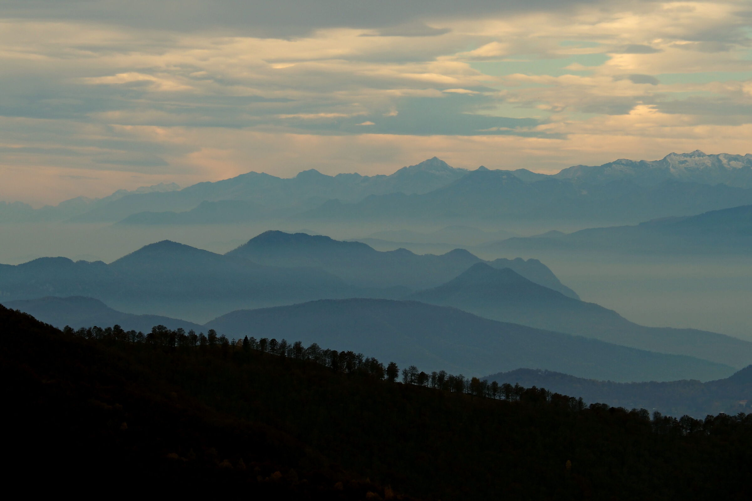 from the Como pre-Alps......