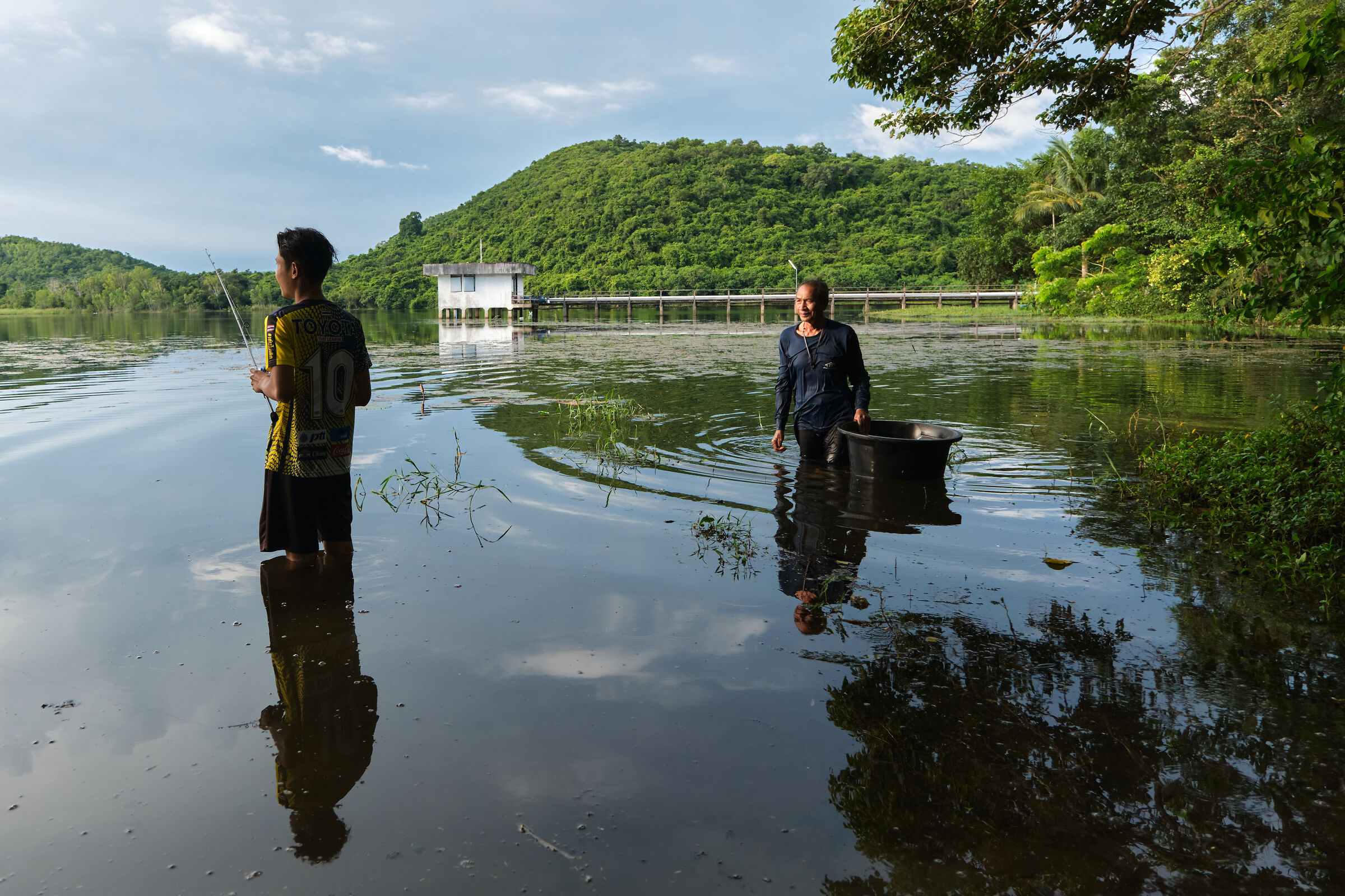 Swamp fishermen