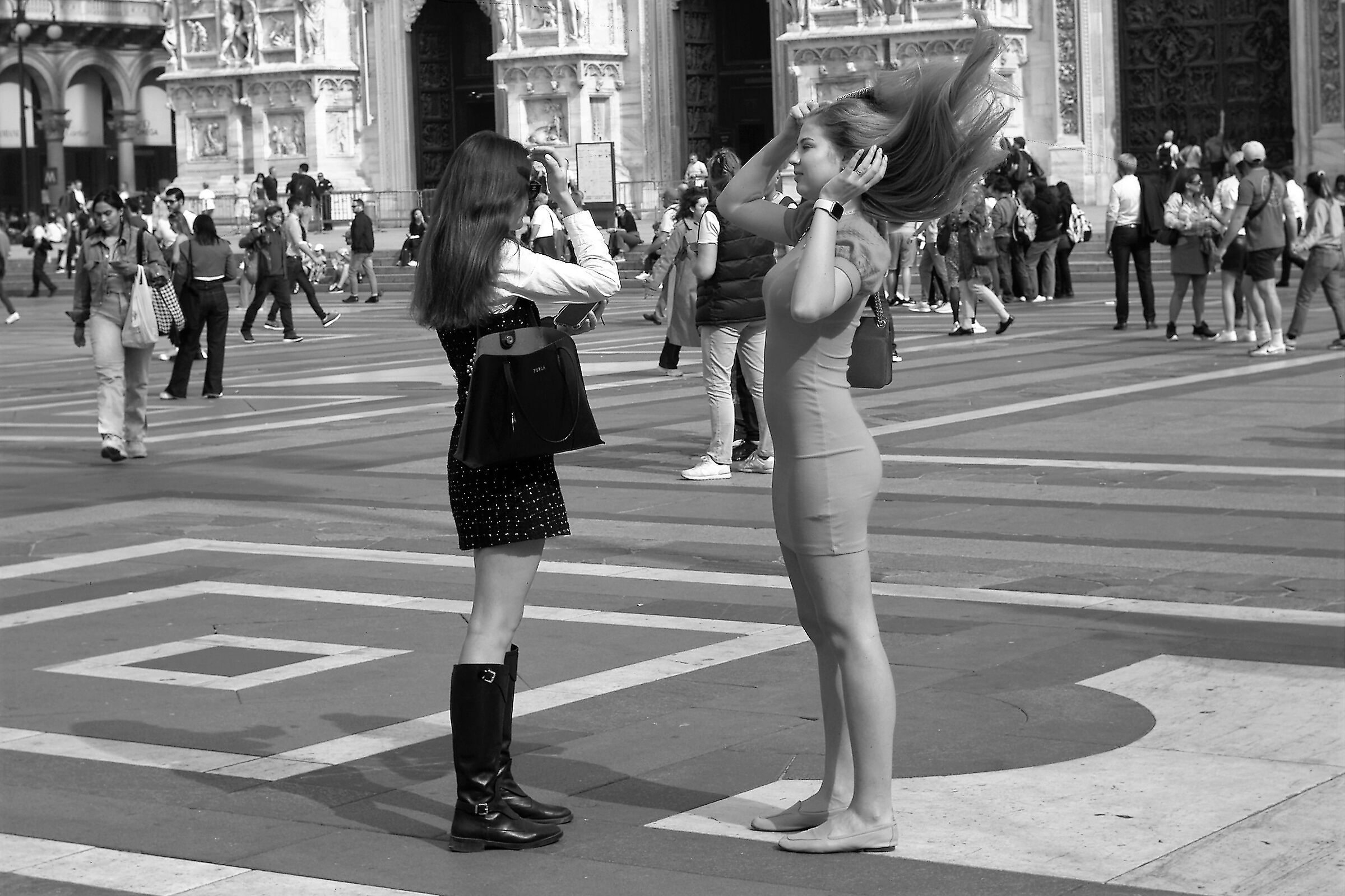 Una spazzolata...e via!