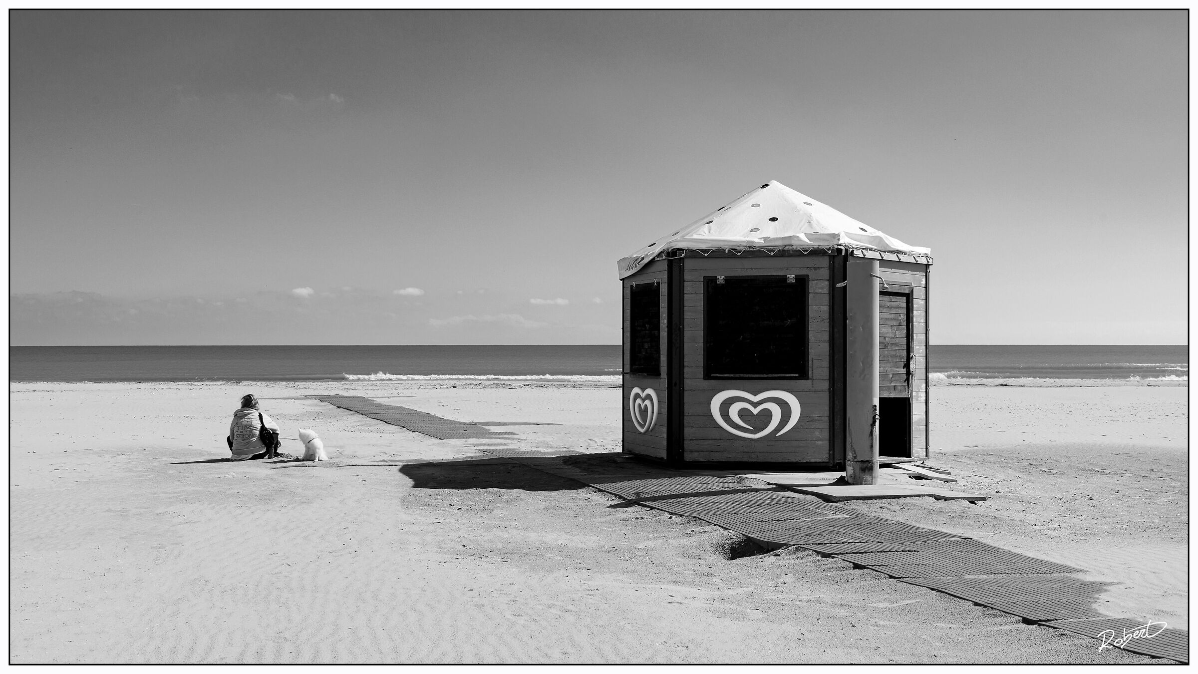 Autumn on the beach