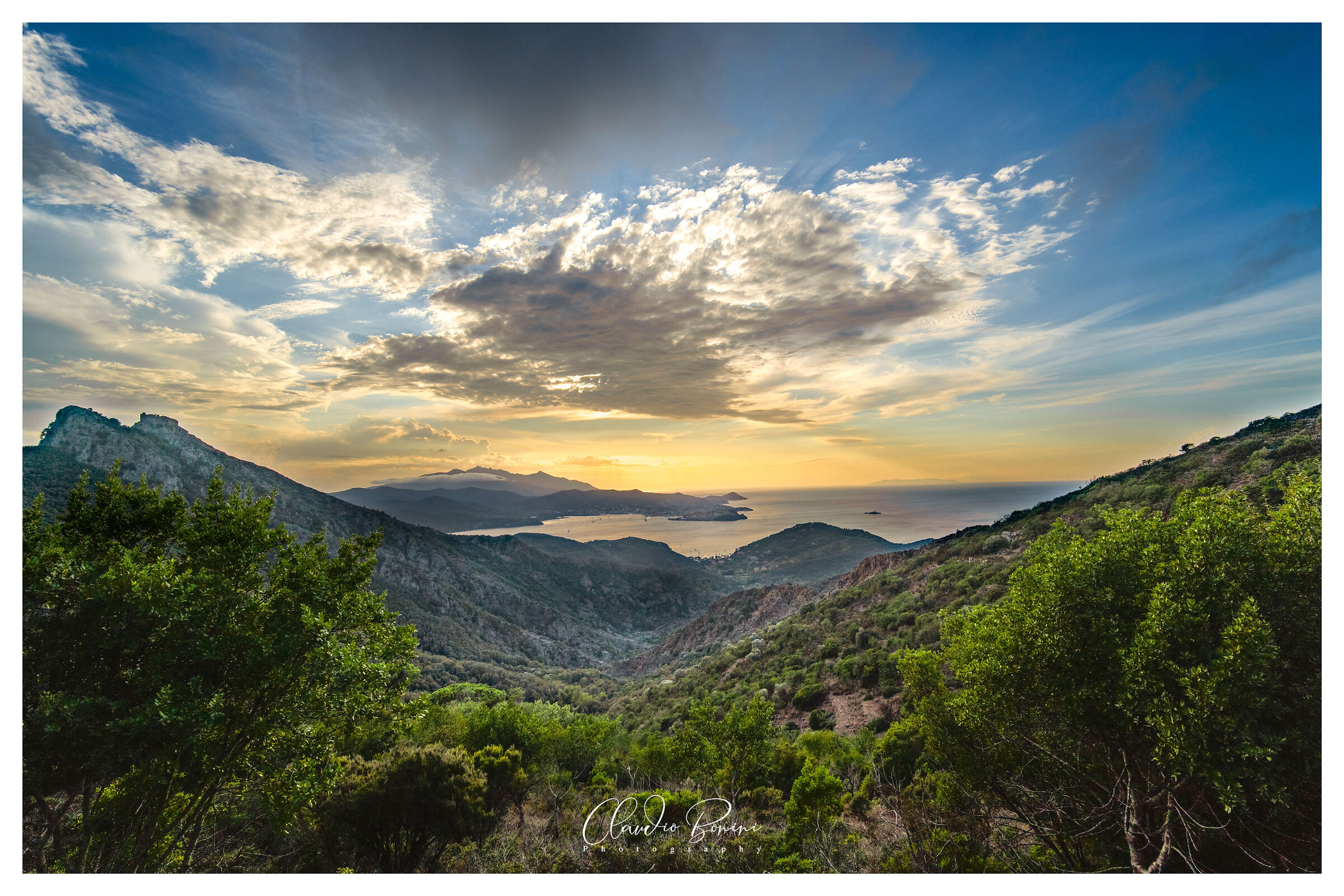 Portoferraio visto da Le Panche