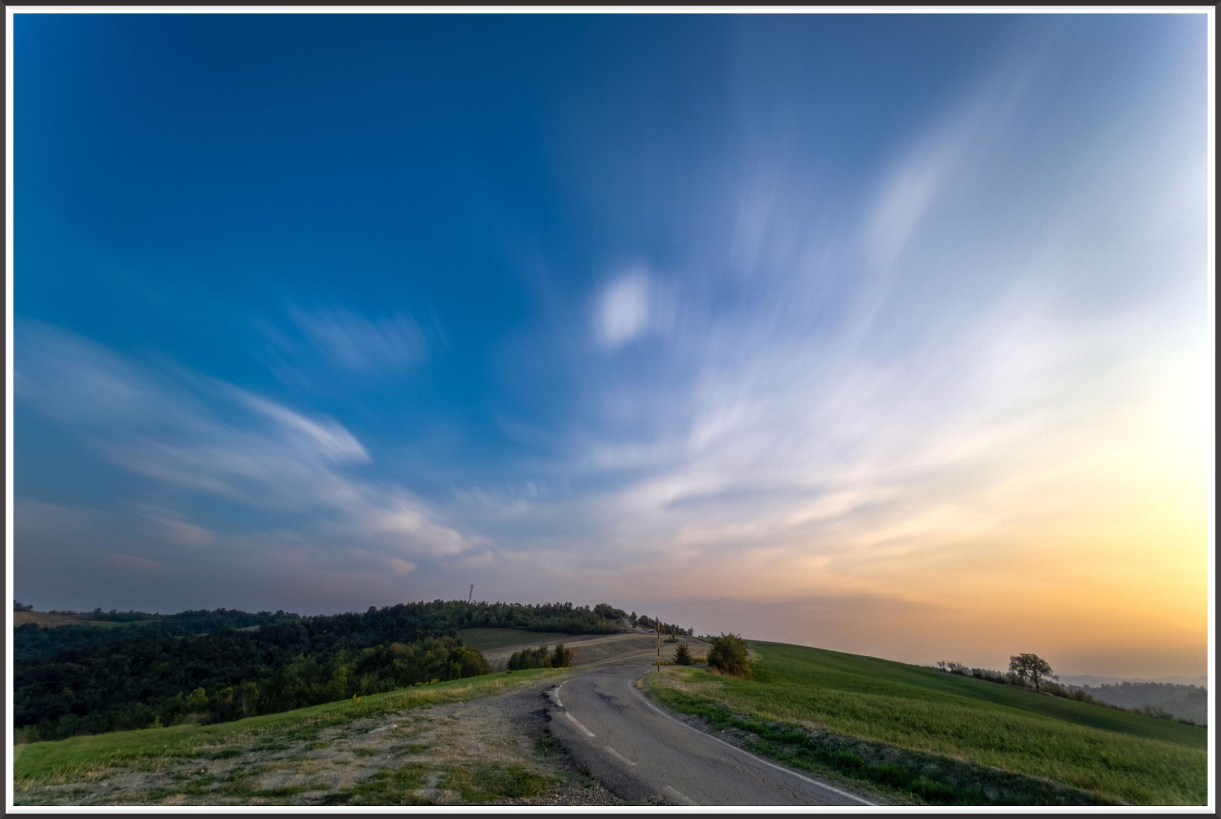 prova di lunga esposizione col telefono