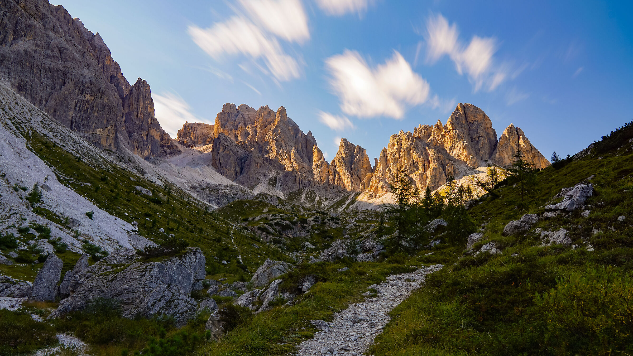 Croda Rossa di Sesto e passo della sentinella