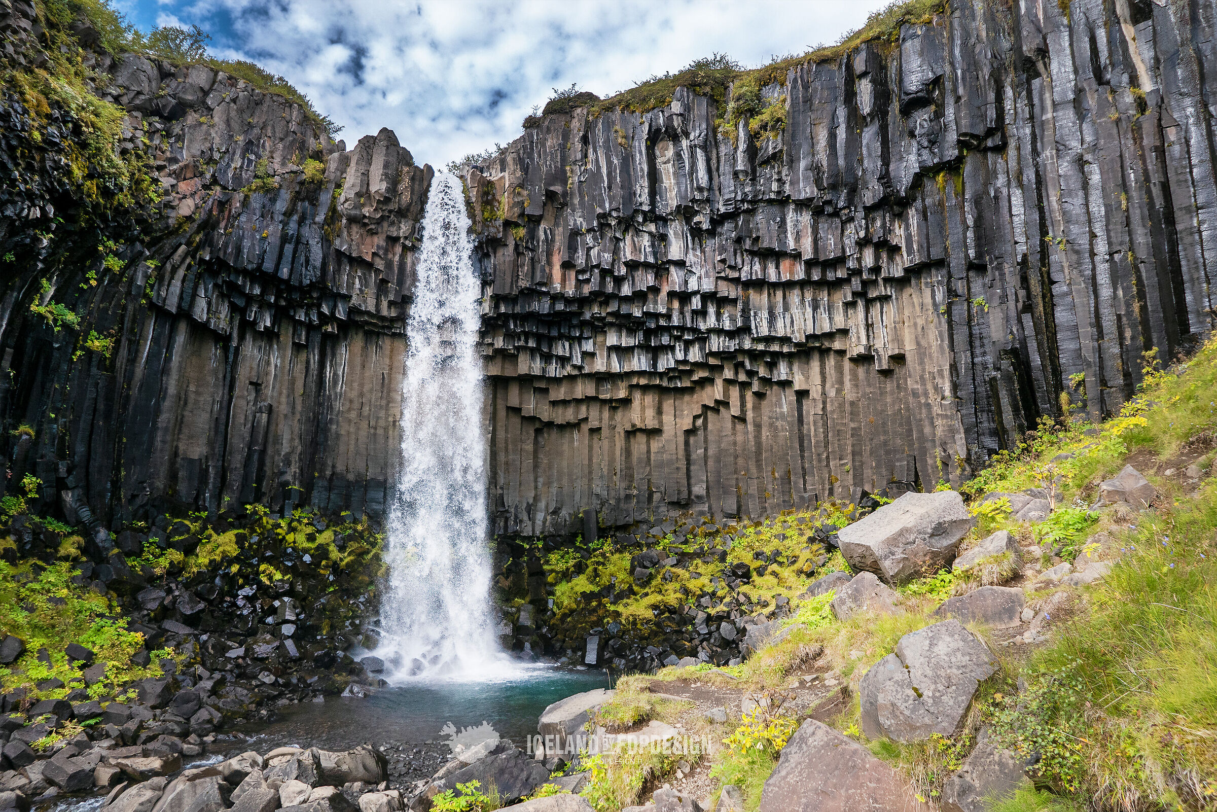 Svartifoss - la cascata nera