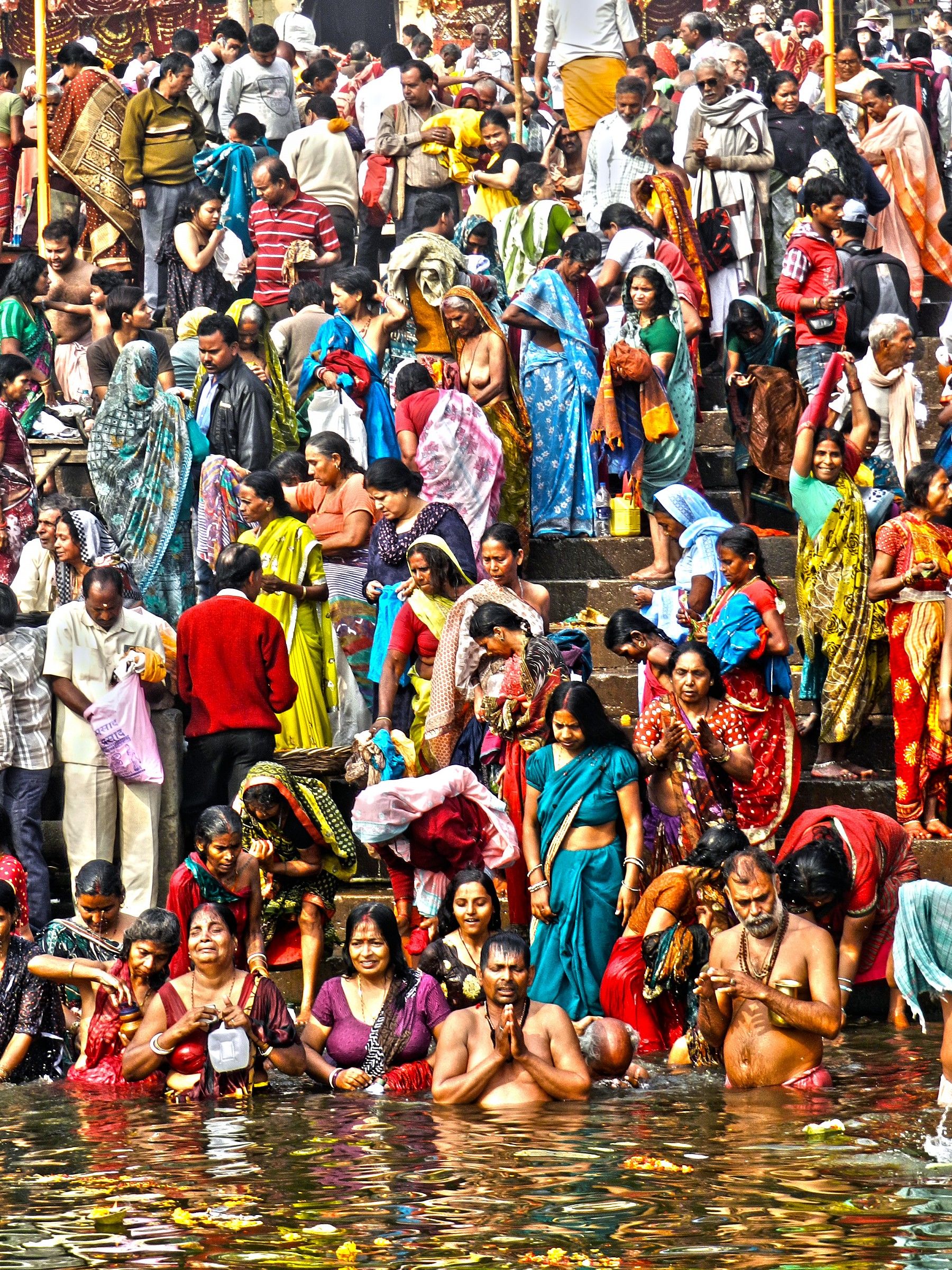 Il Gange a Varanasi