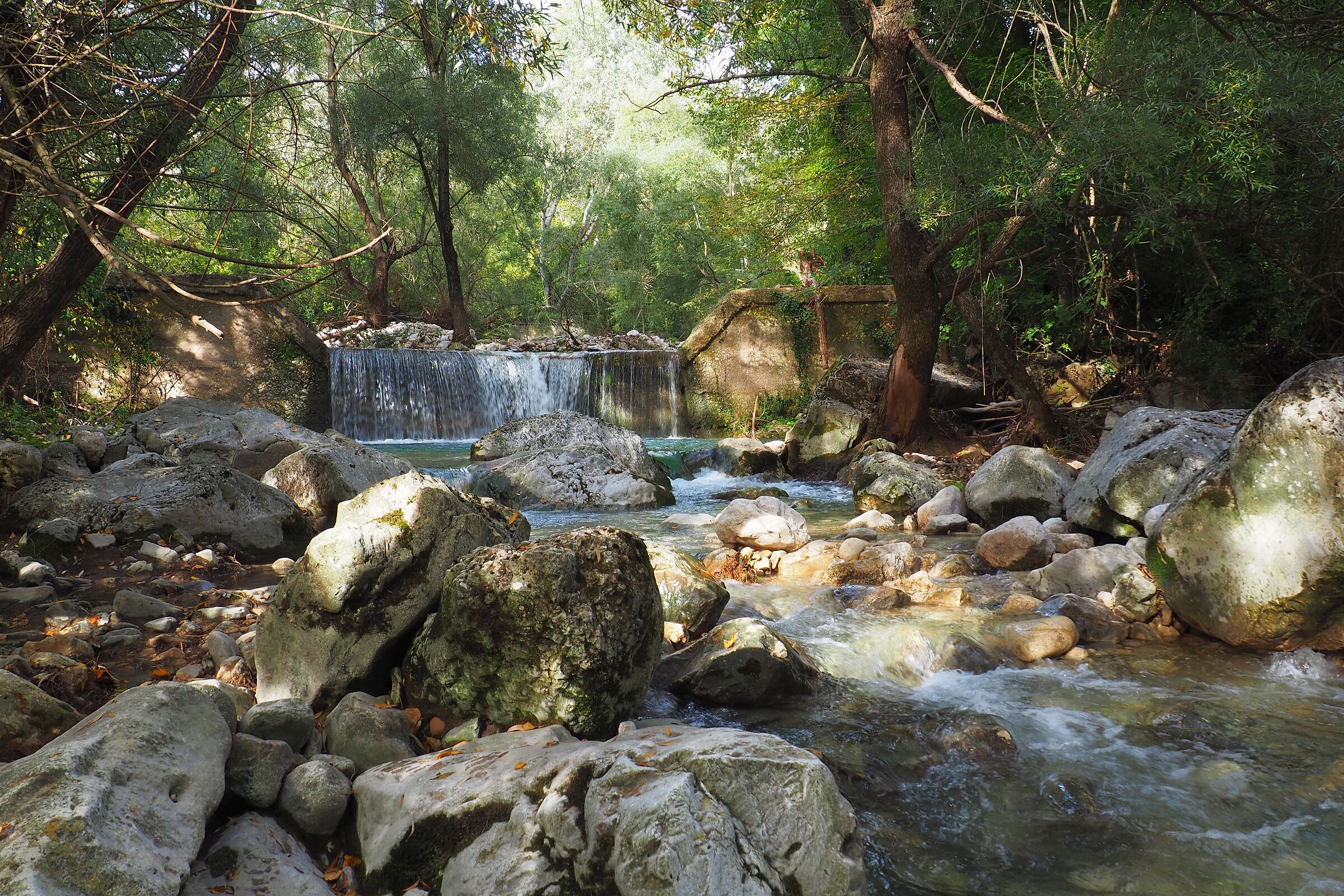 autunno sul torrente