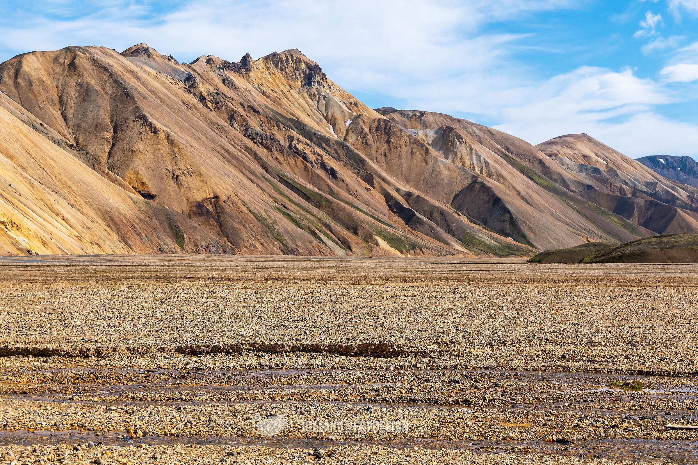 colors mountains at Landmannalaugar