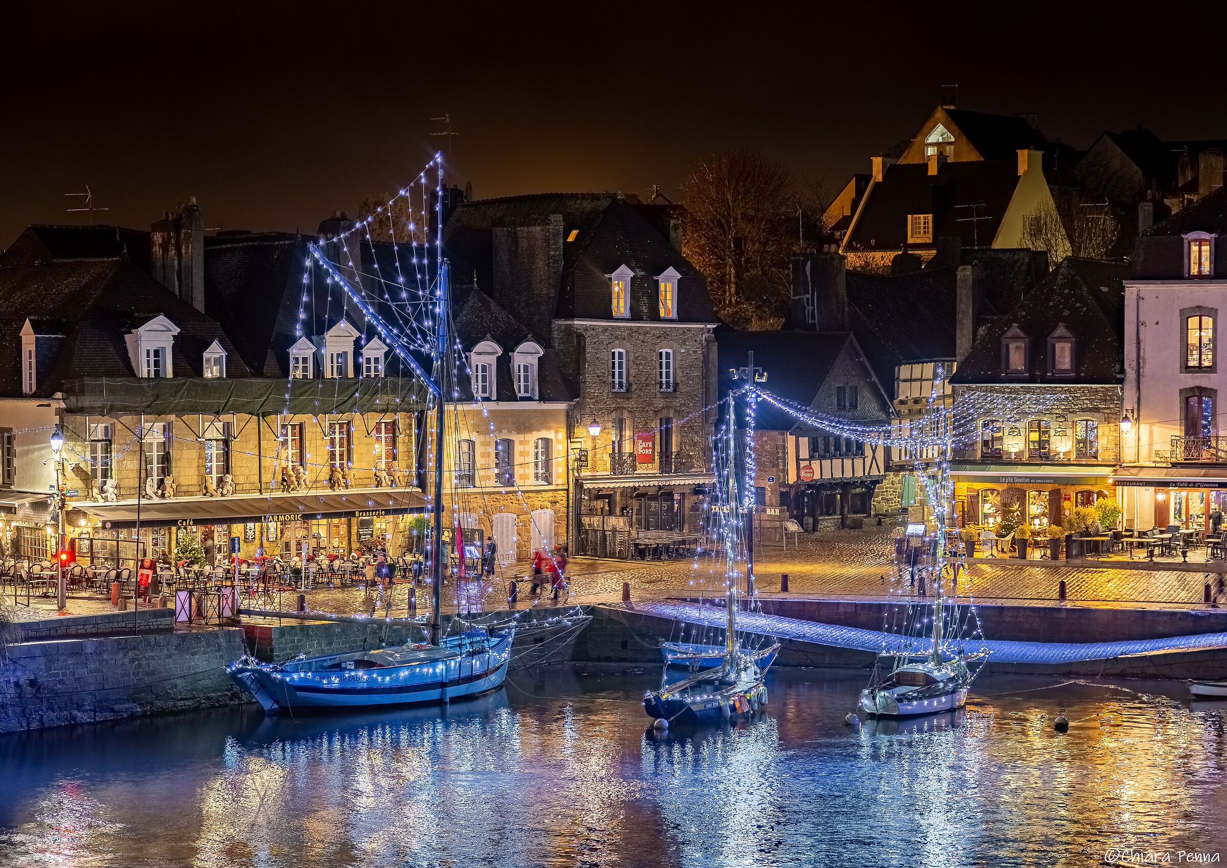 Une soirèe a Port Saint-Goustan