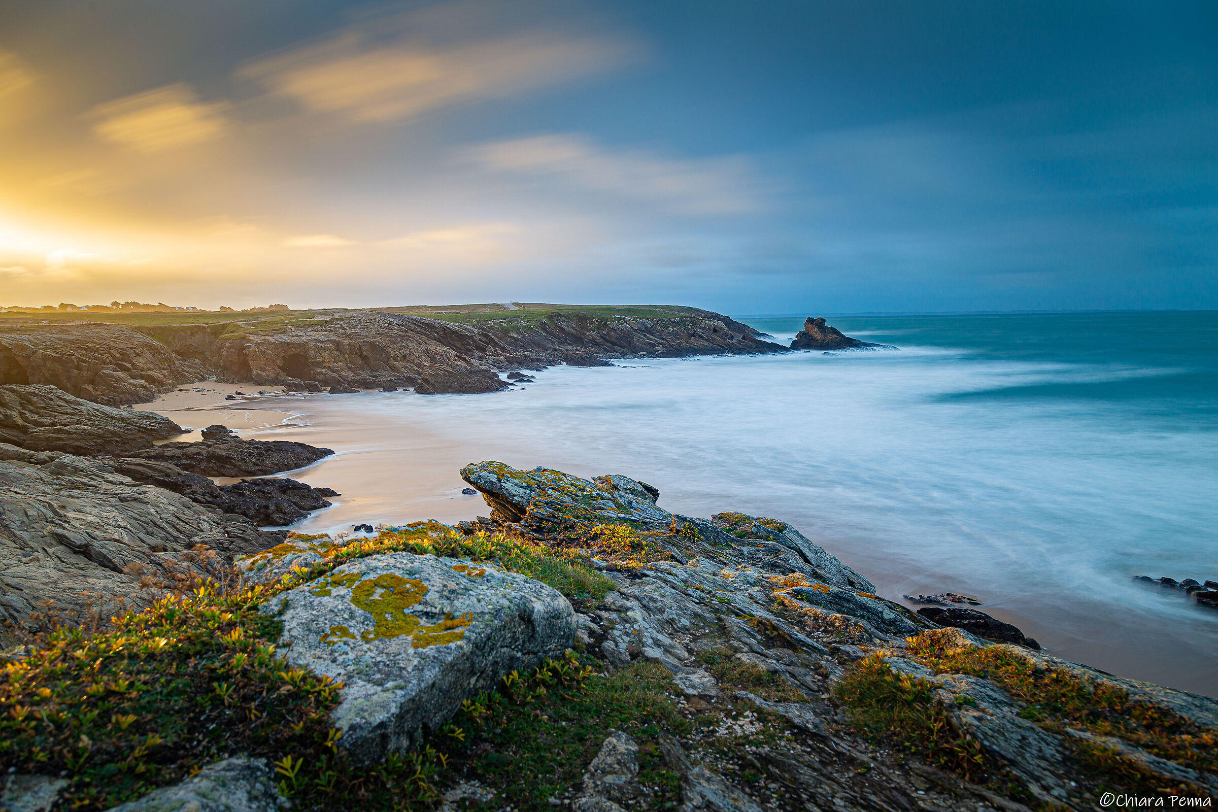 Sunset at Presqu'île de Quiberon