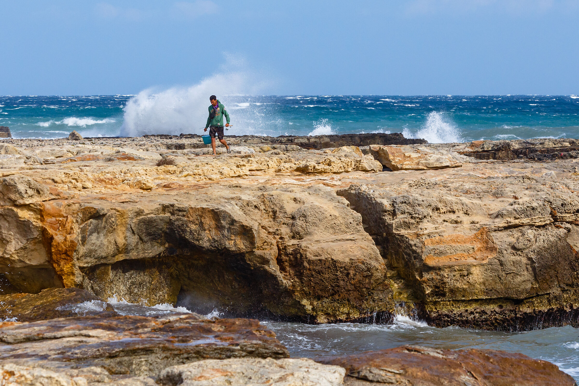 Il pescatore e la burrasca
