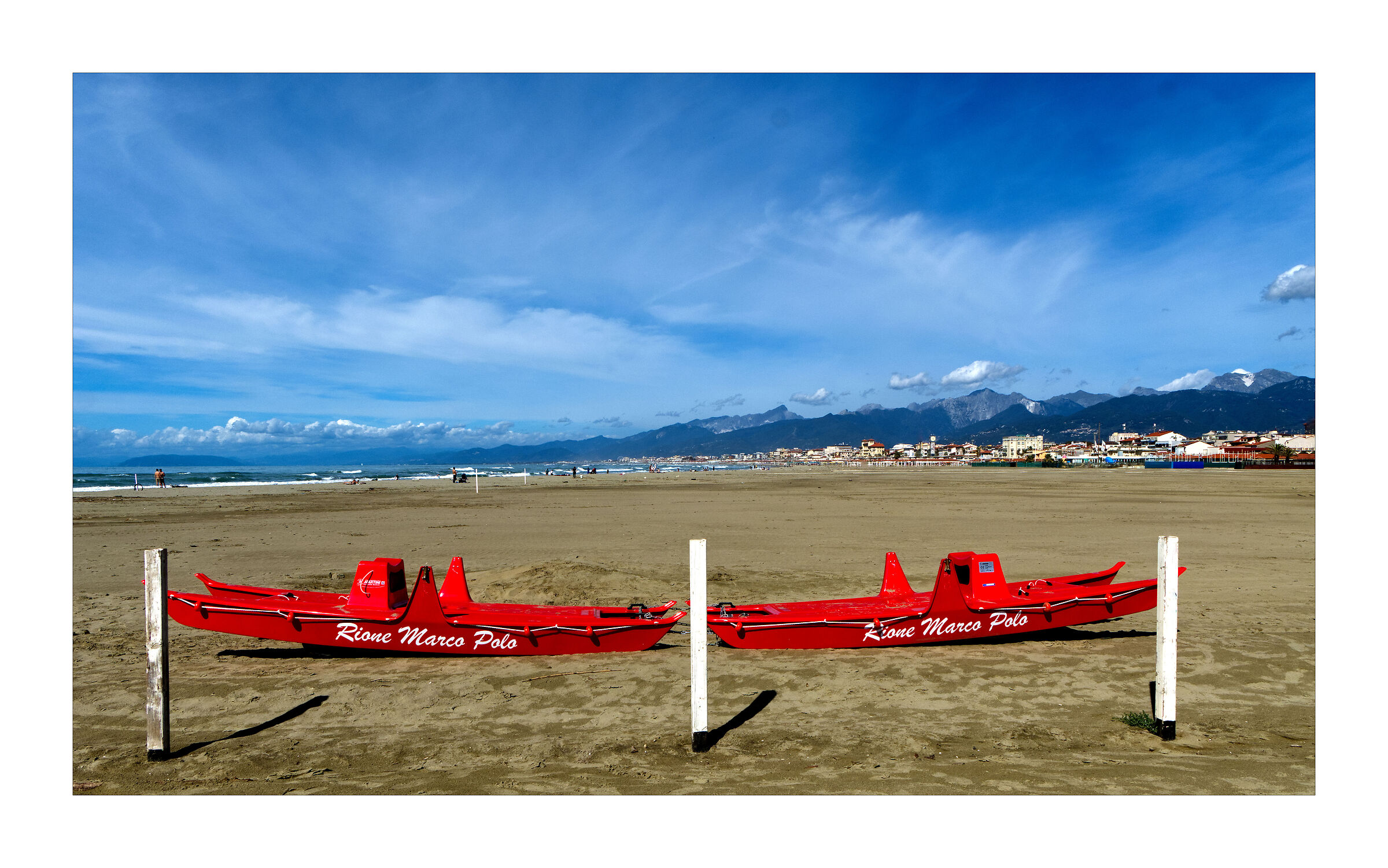 The colors of Versilia