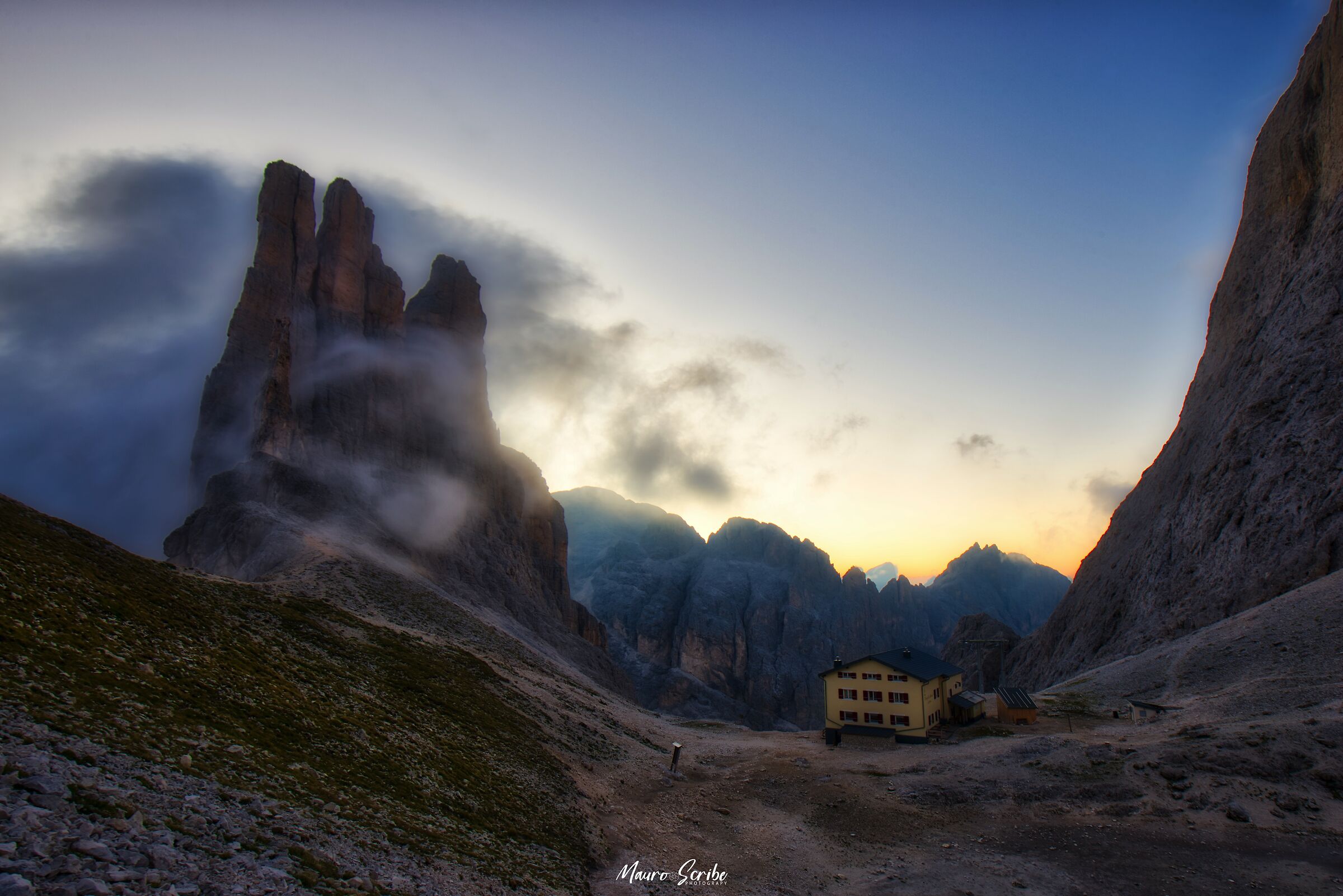 Sunrise at Vajolet