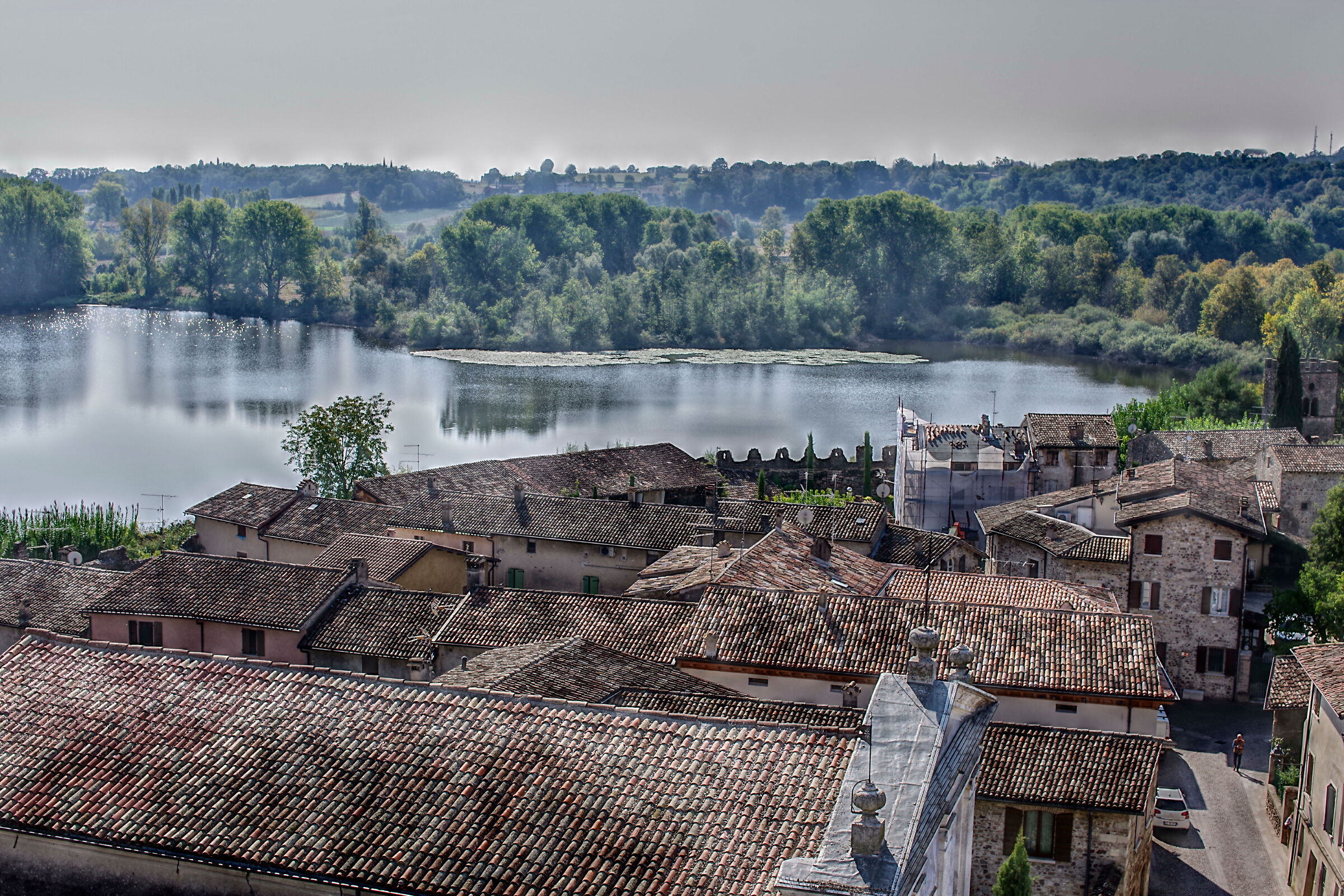 Castellaro Lagusello - view from the bell tower