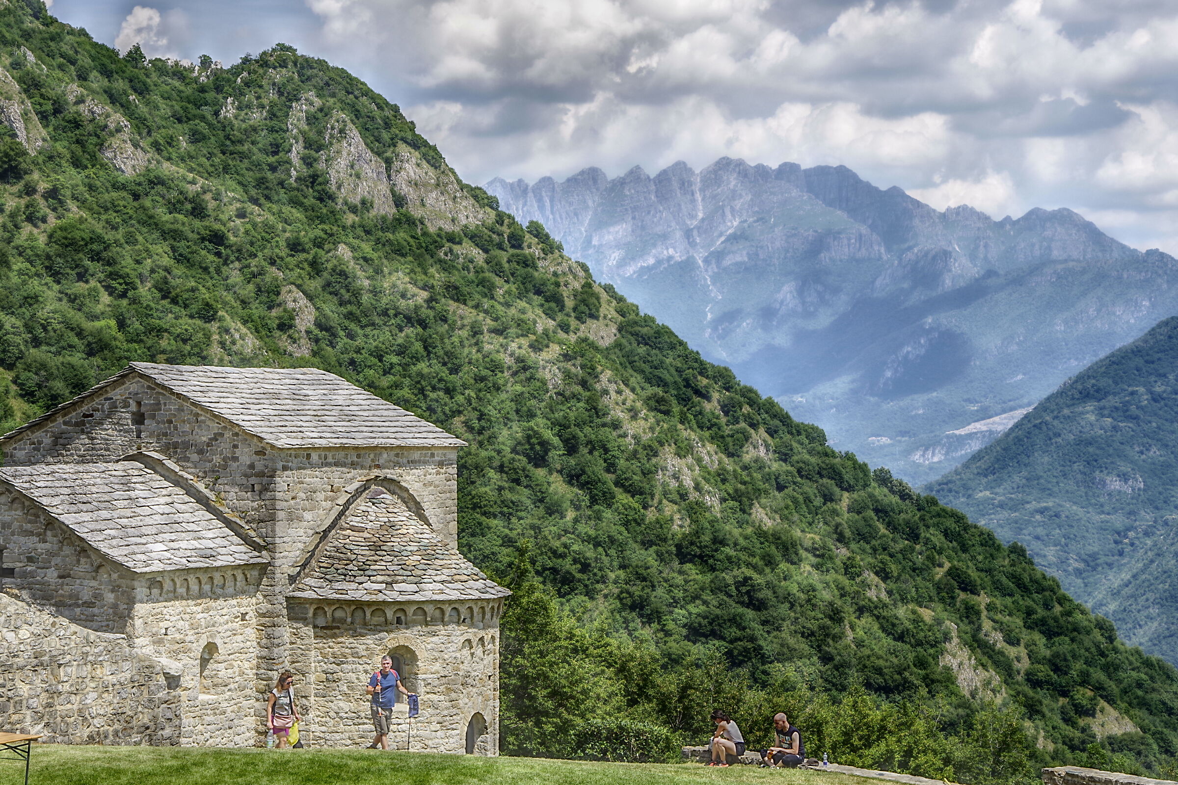 View from San Pietro al Monte