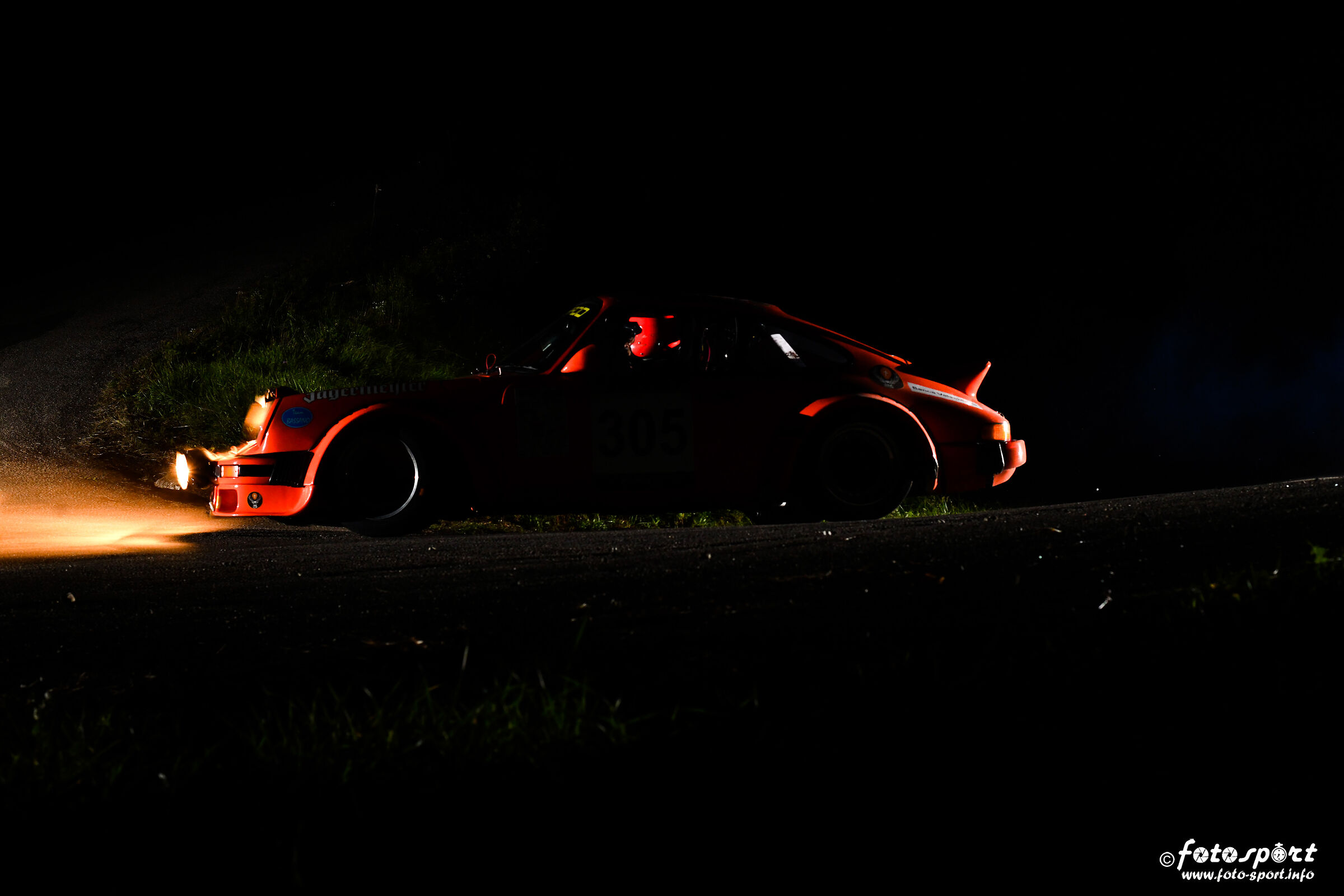 Red in the evening...