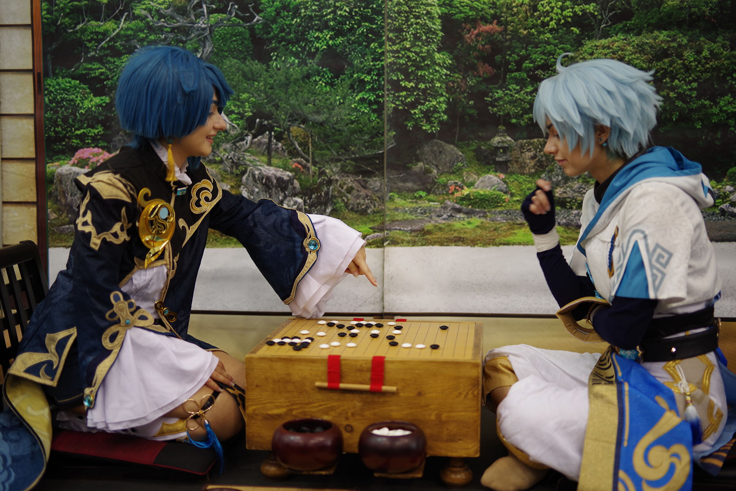 Partita a dama (Romics - Fiera di Roma)