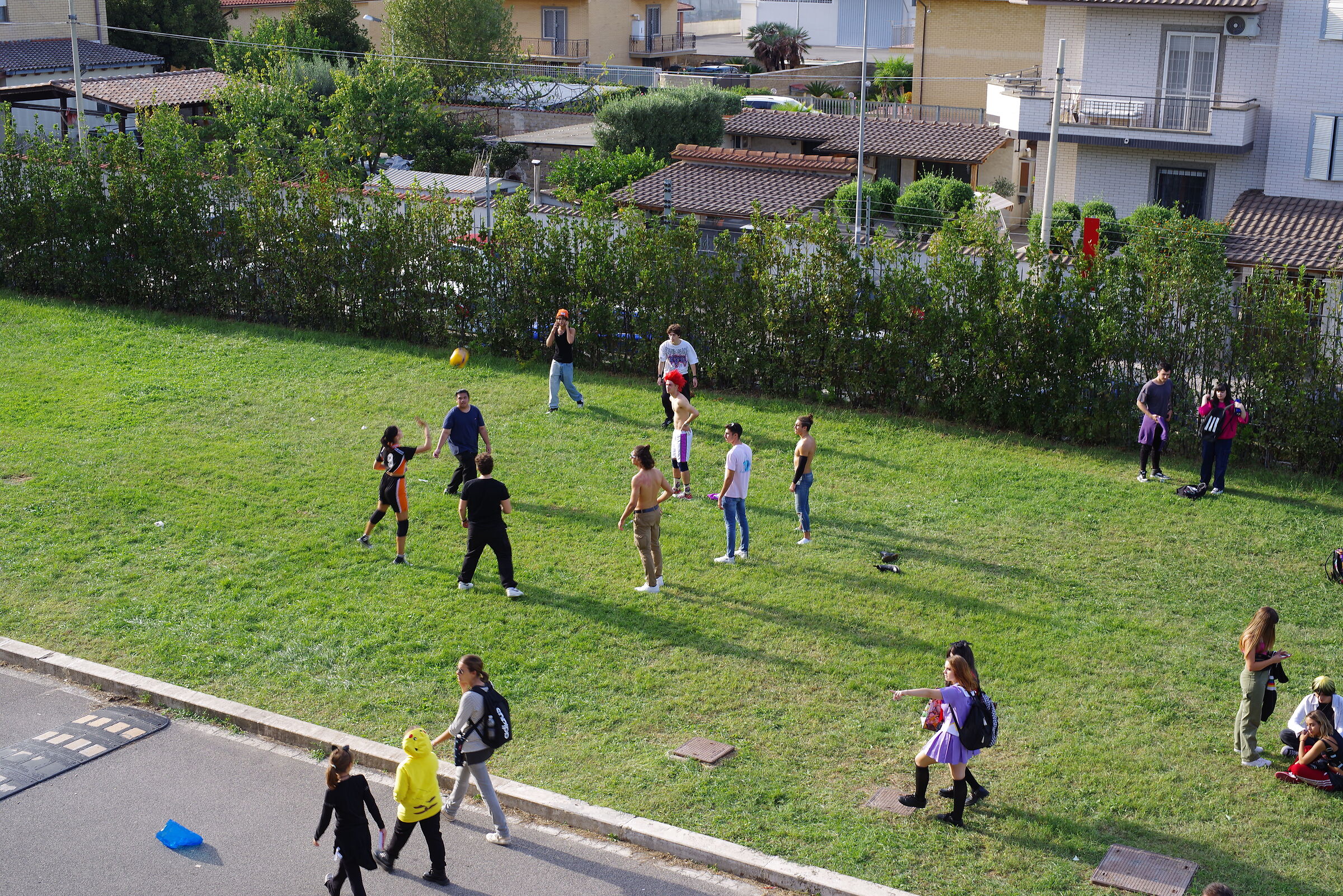Ragazzi che giocano - (Romics - Fiera di Roma)