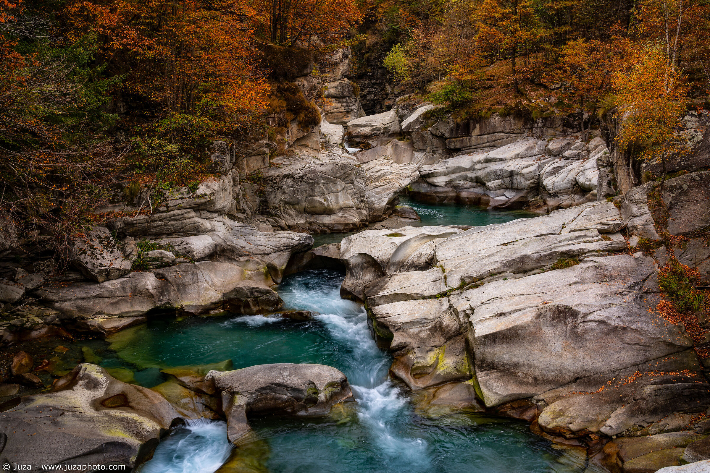 L'autunno sul fiume Toce