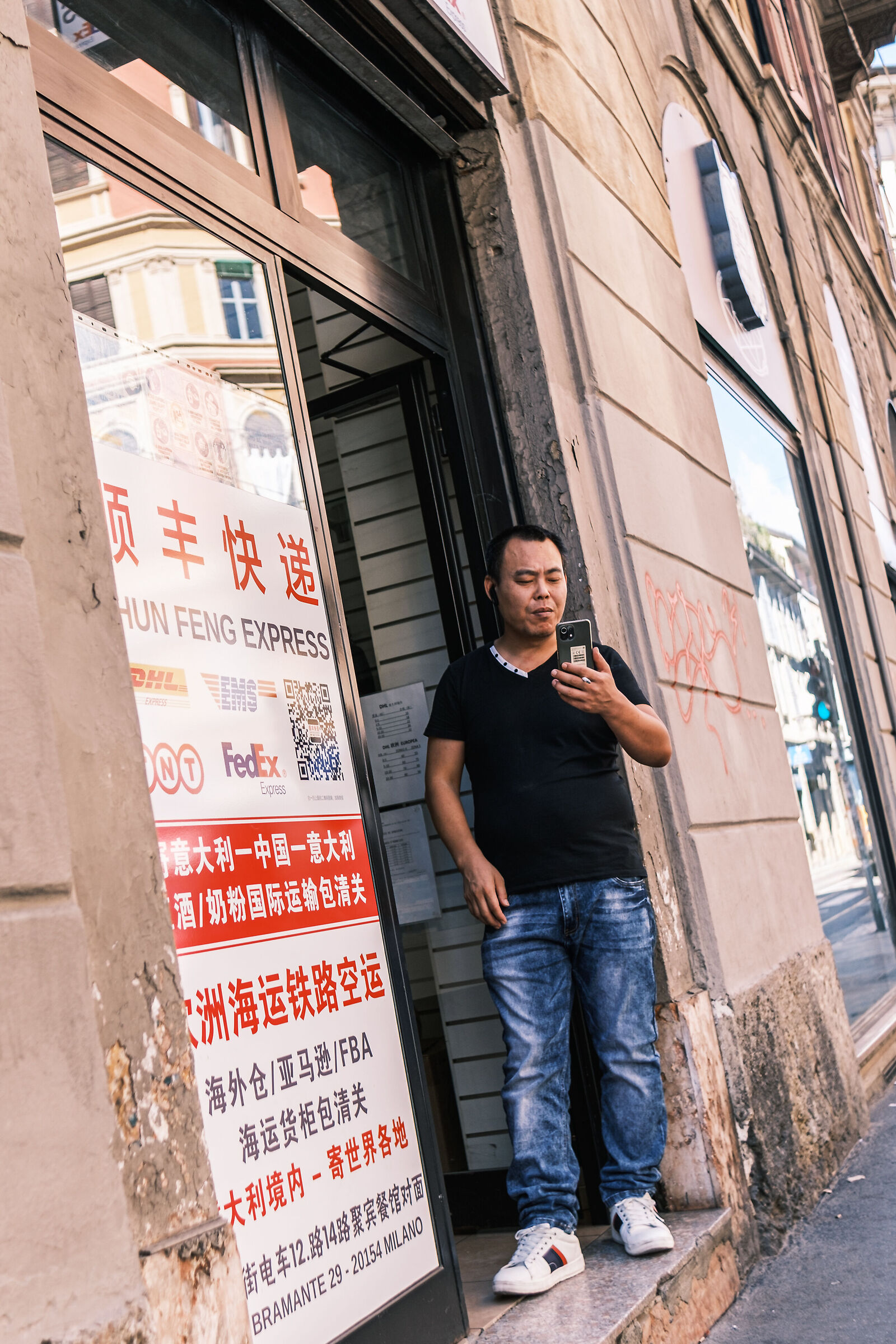 Street - Milan chinatown