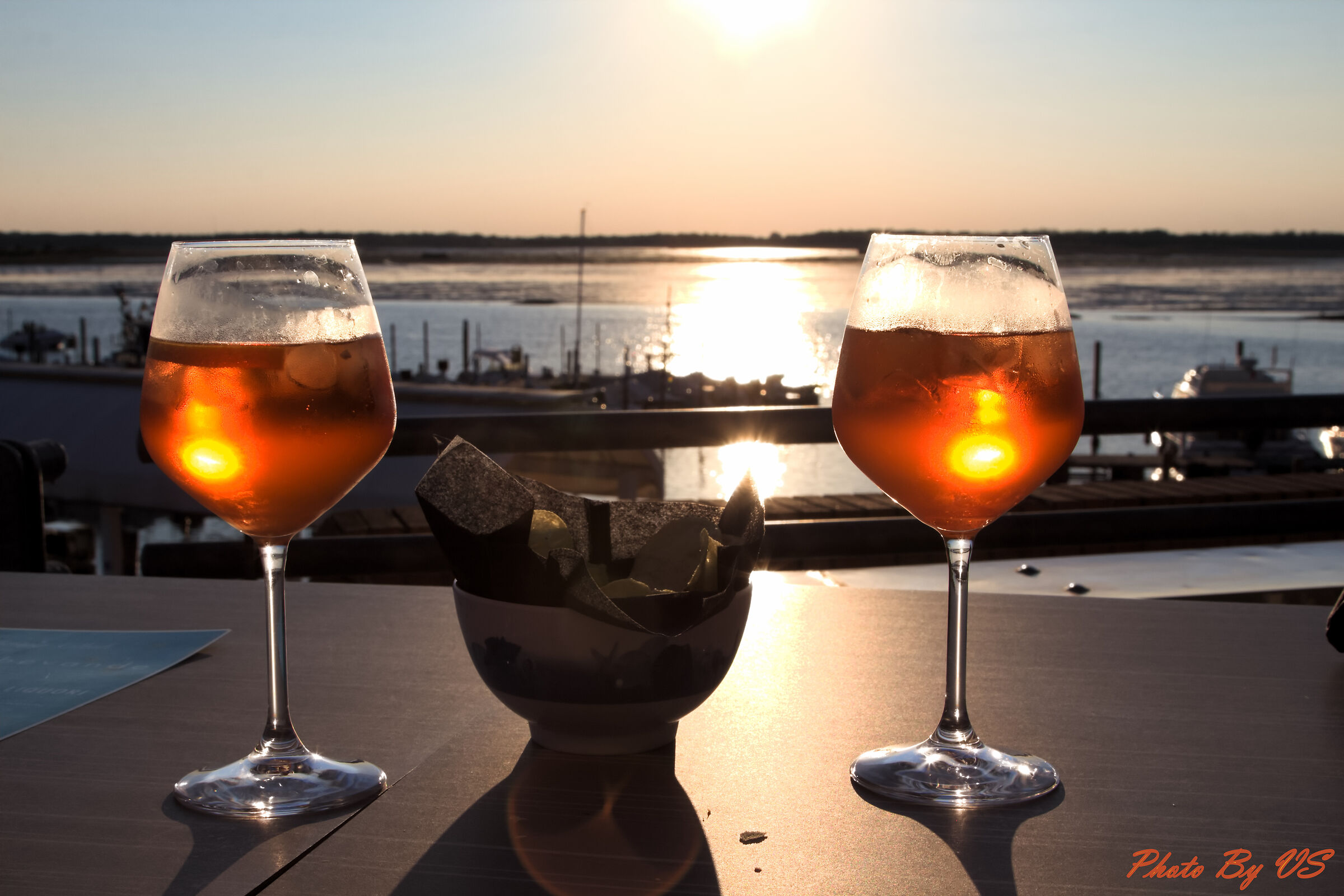 Sunset in the lagoon4