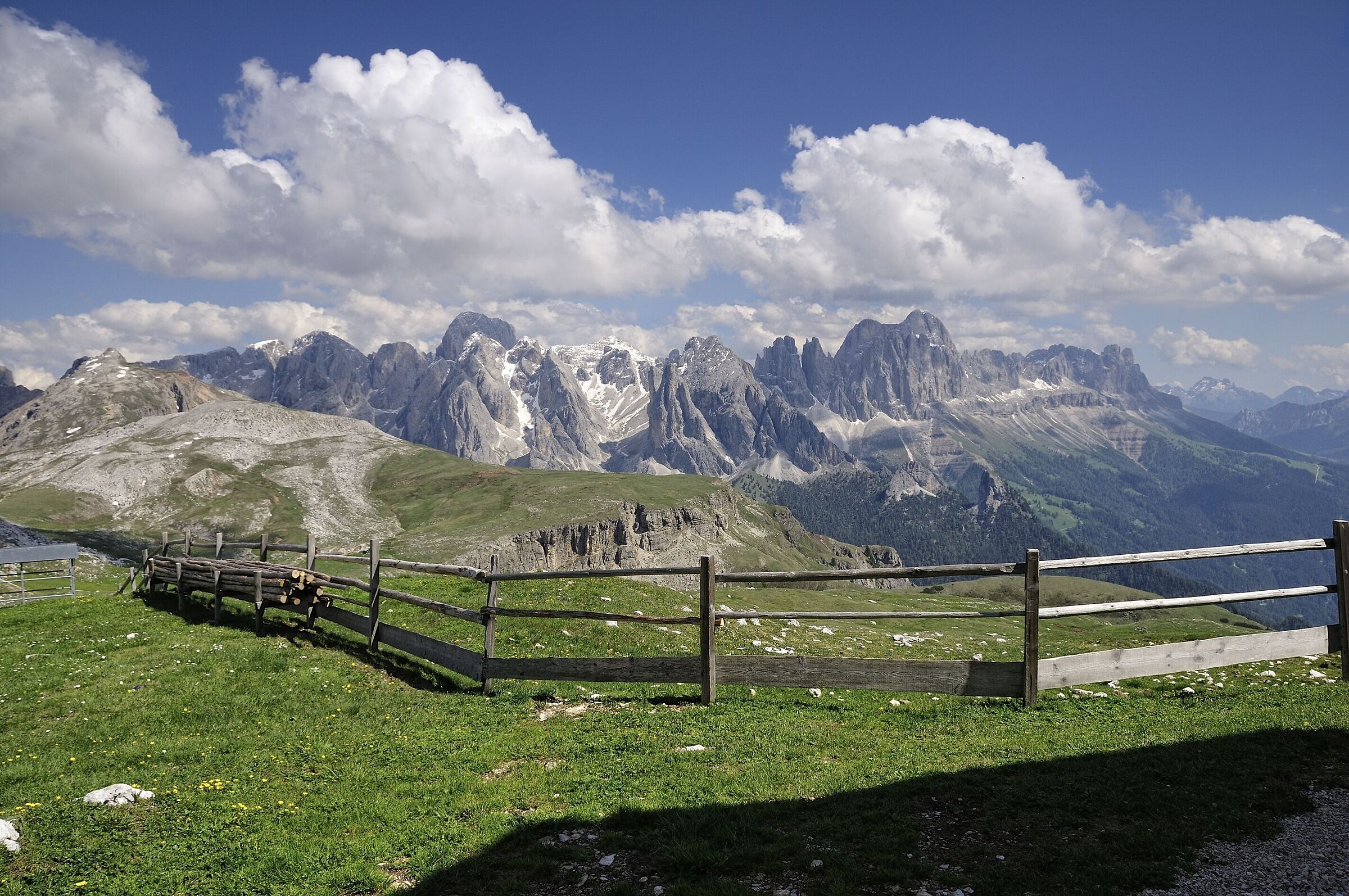Il Catinaccio dal Rifugio Bolzano