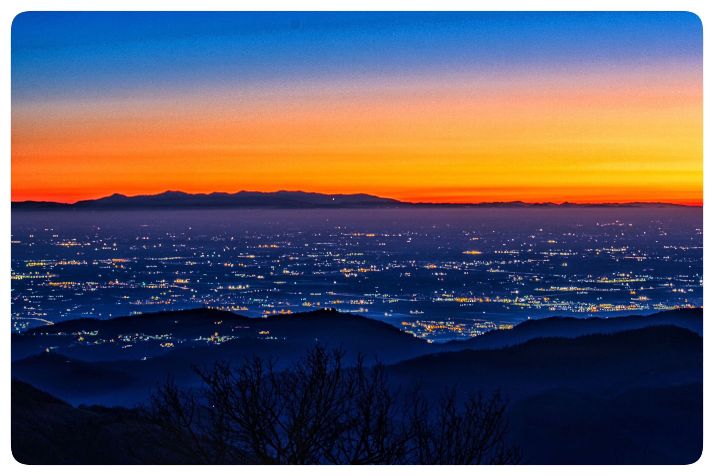 View from the Hills of San Fermo