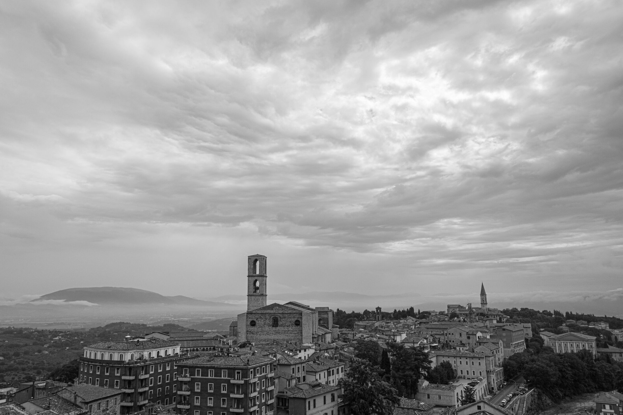 The sky of Orvieto