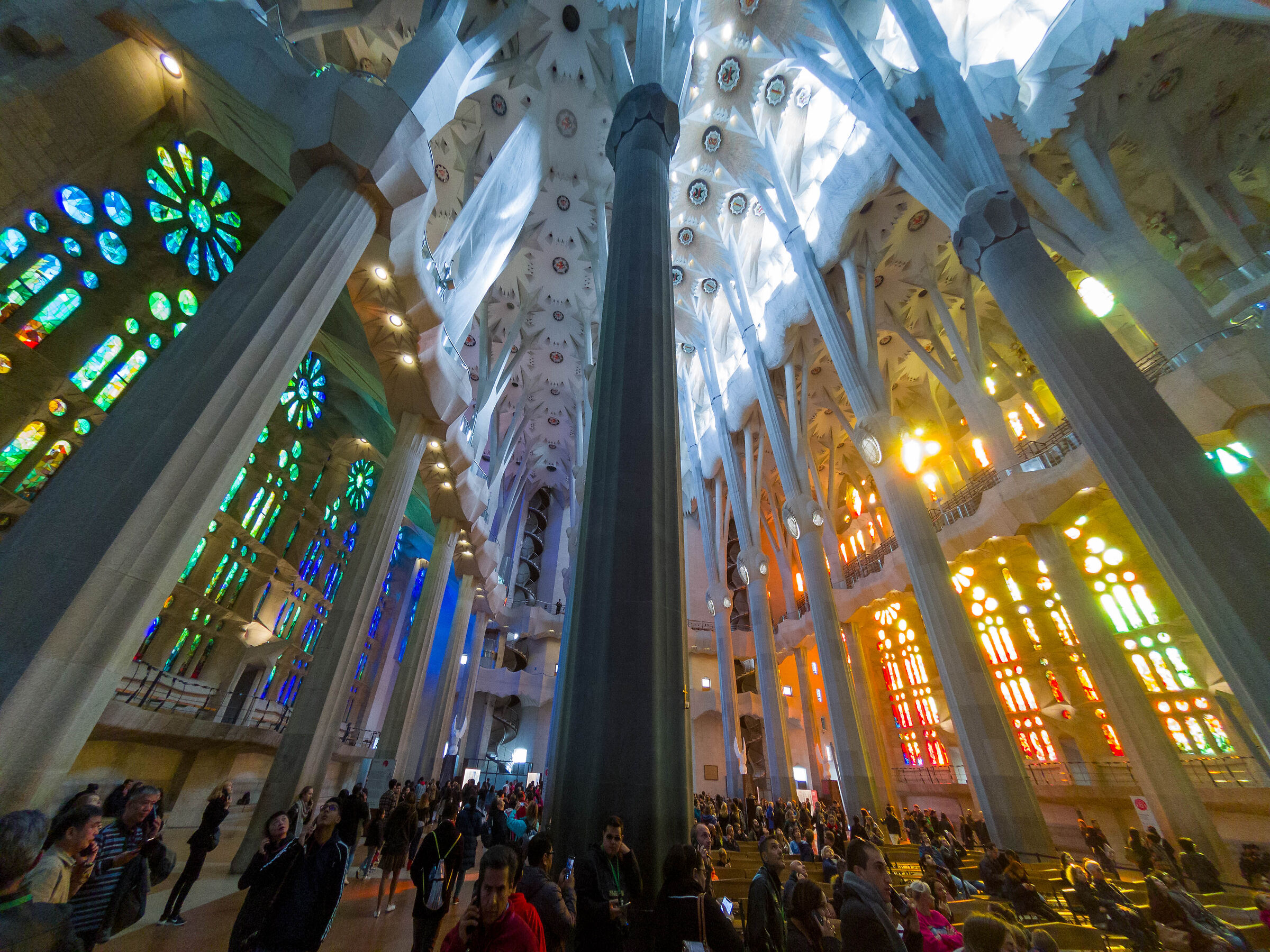 Sagrada Familia - Interno centrale