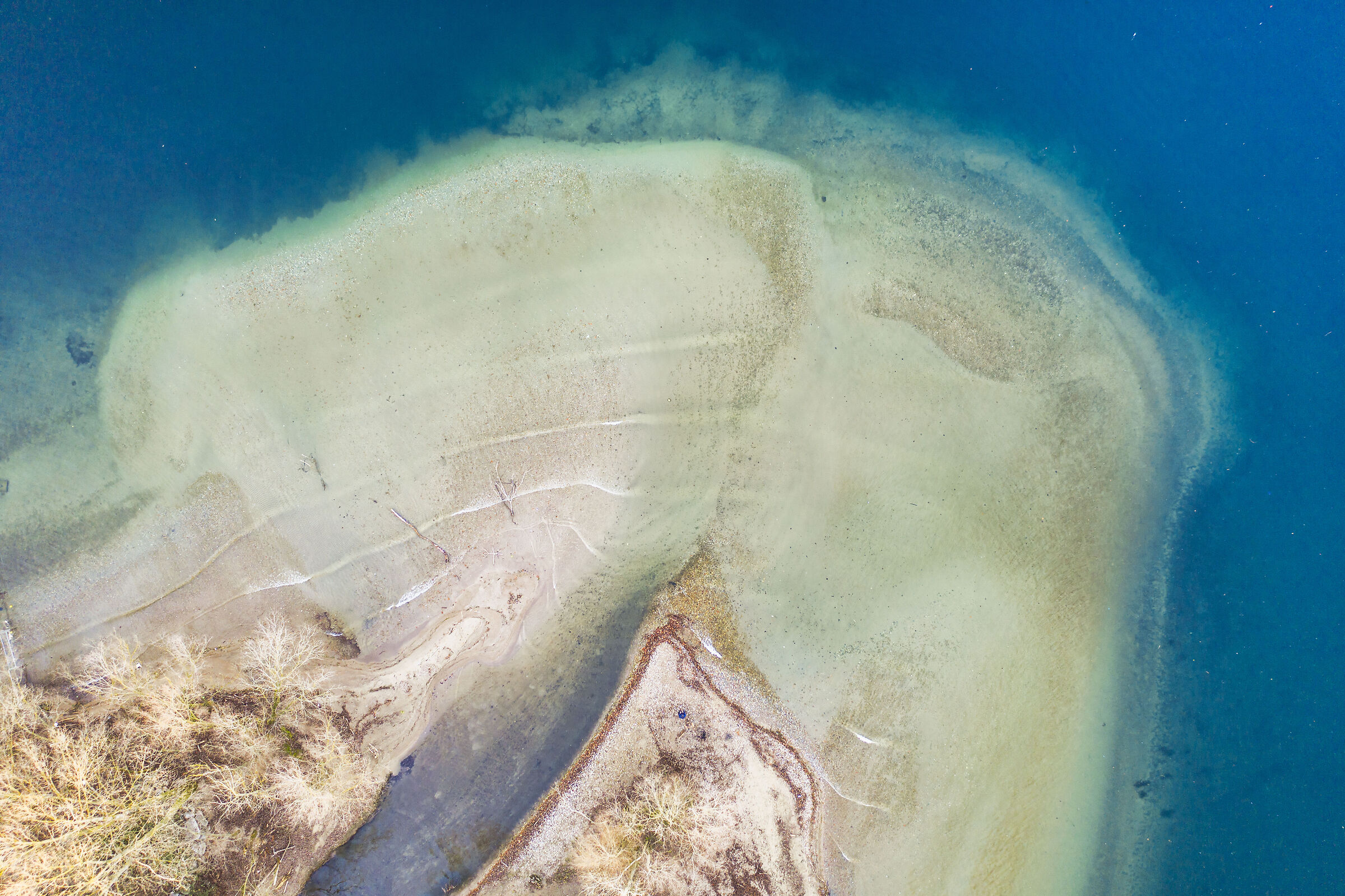 Punta della Vevera, Arona (aerial photo)