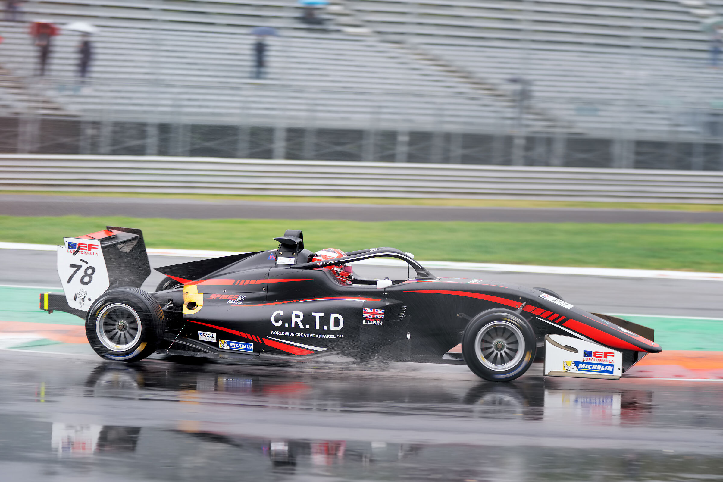 Euroformula wet track