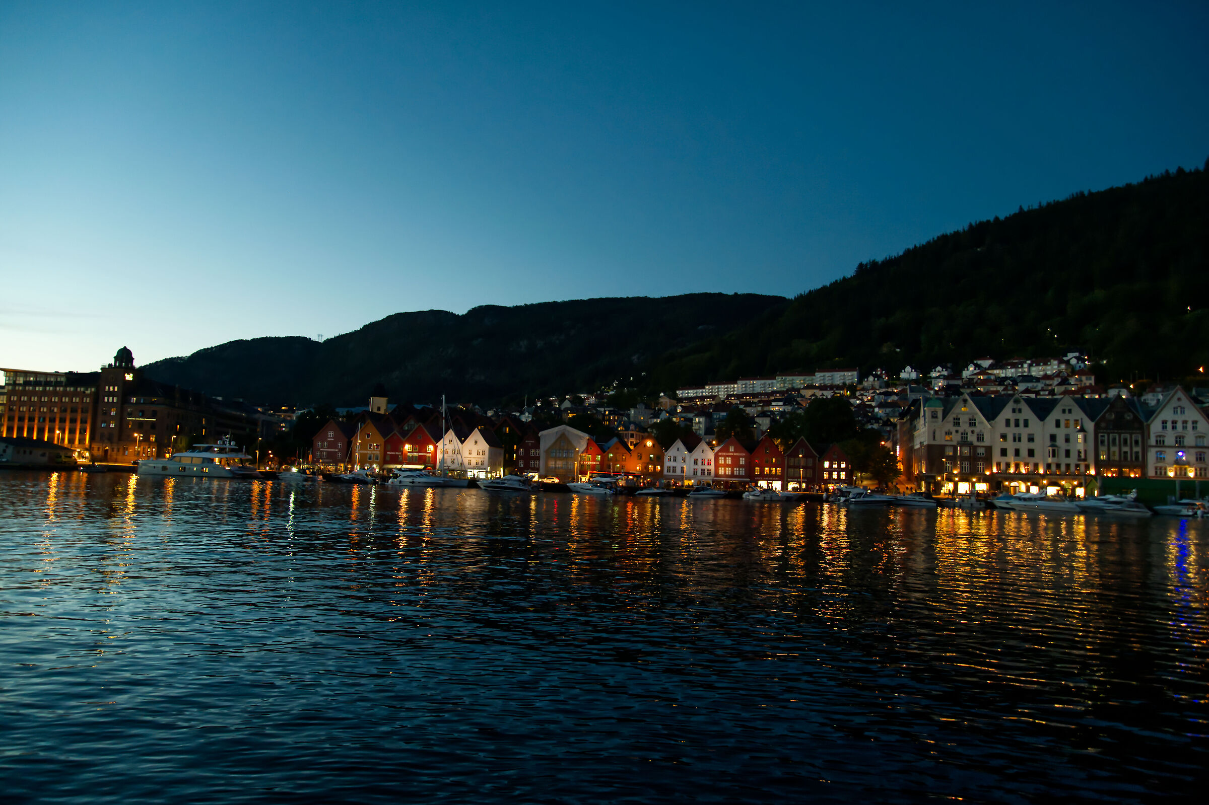 Tramonto su Bryggen