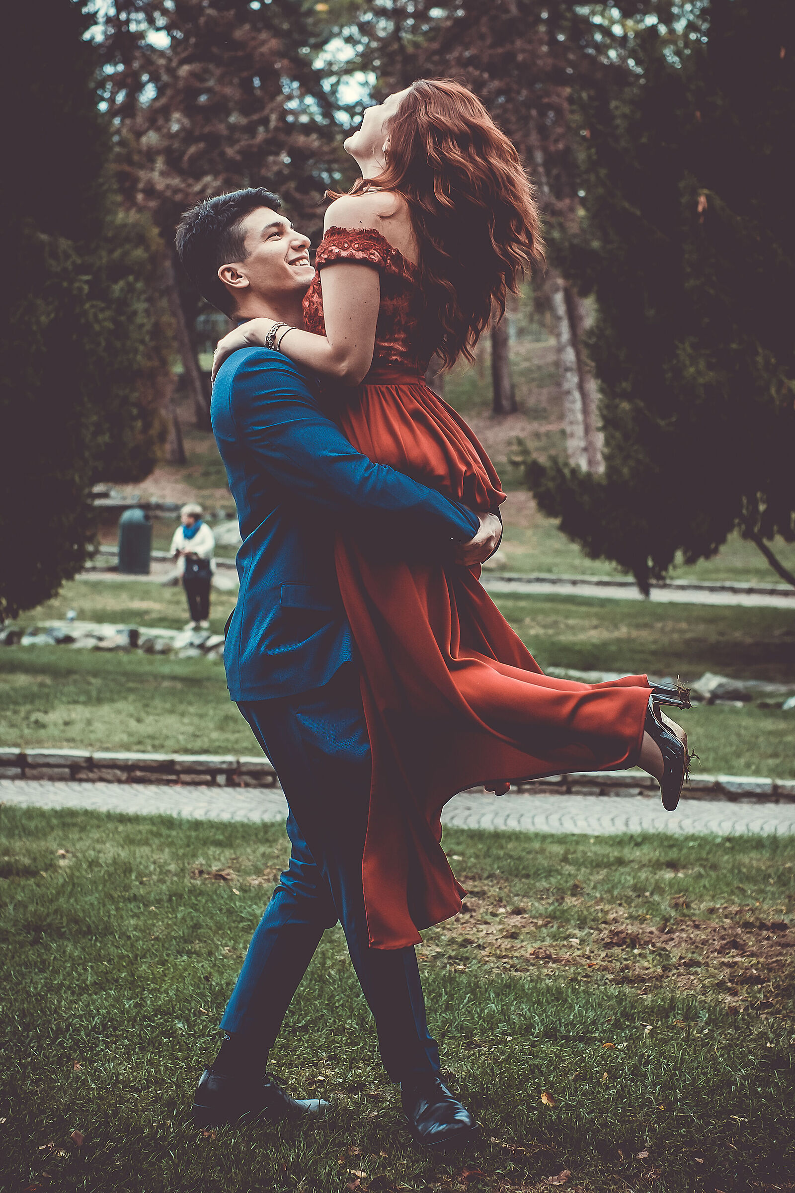 Cristina and Daniele