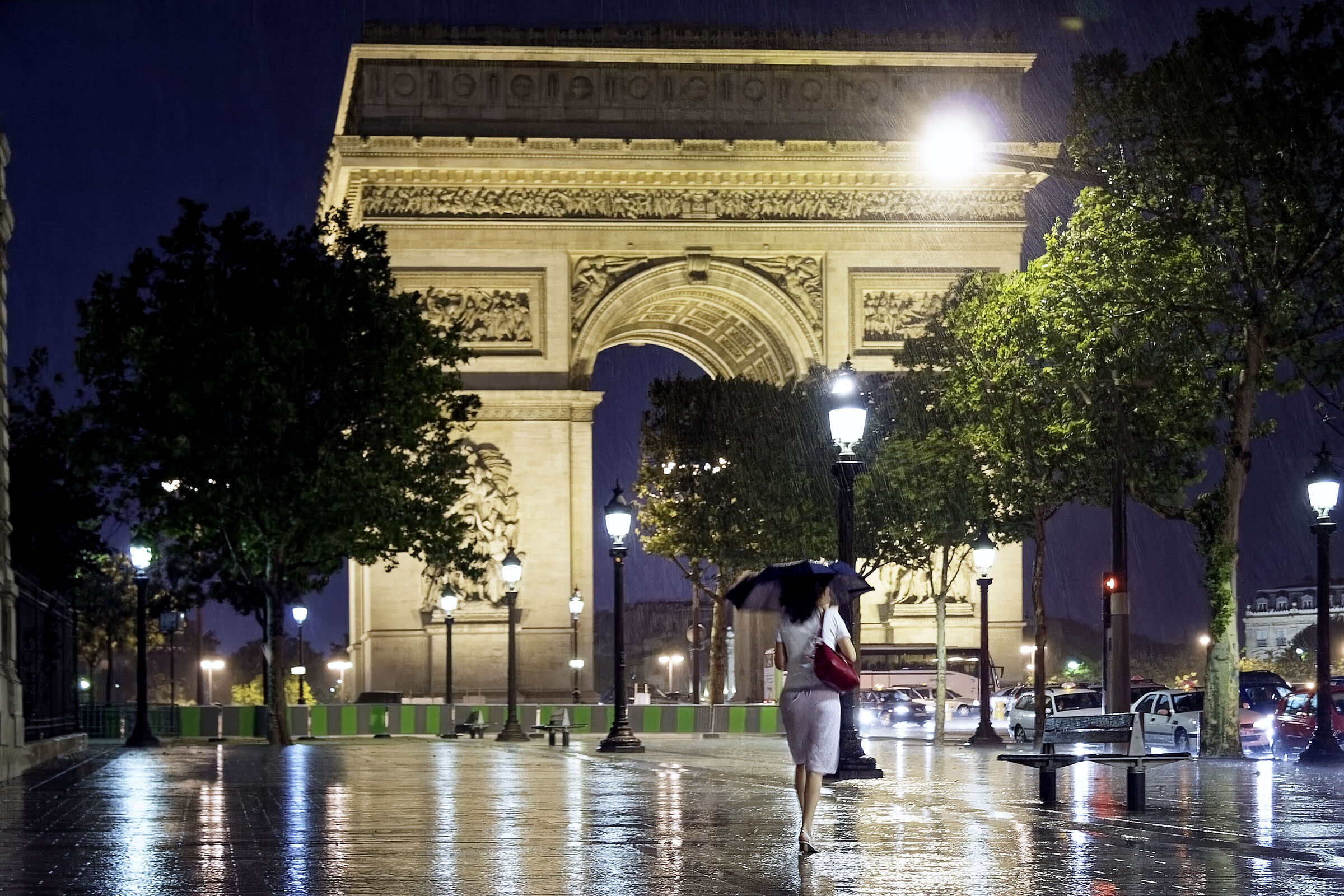 Temporale Estivo all' Arc de Triomphe
