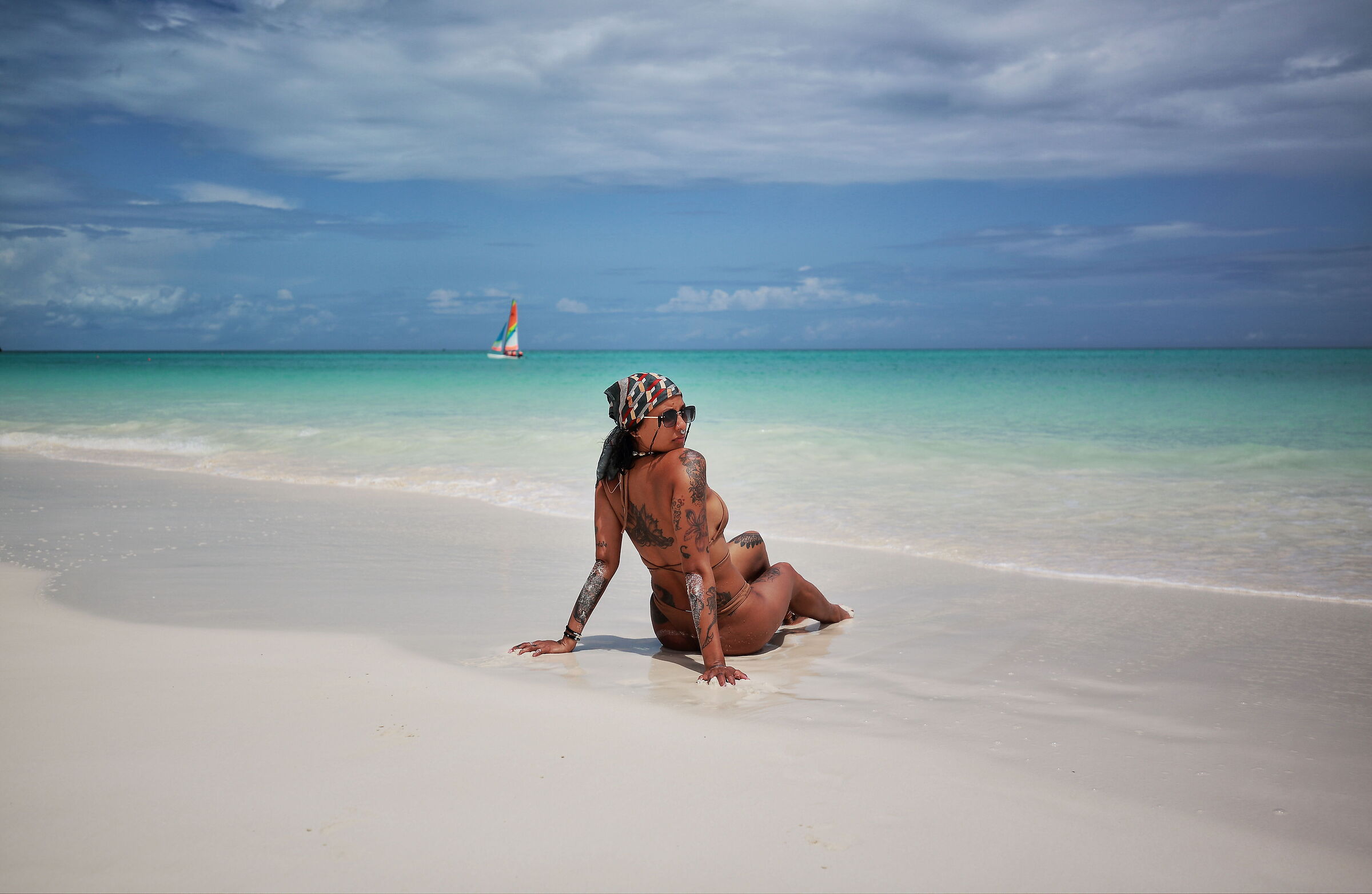 Daylé  modella Cubana _  Playa Pilar