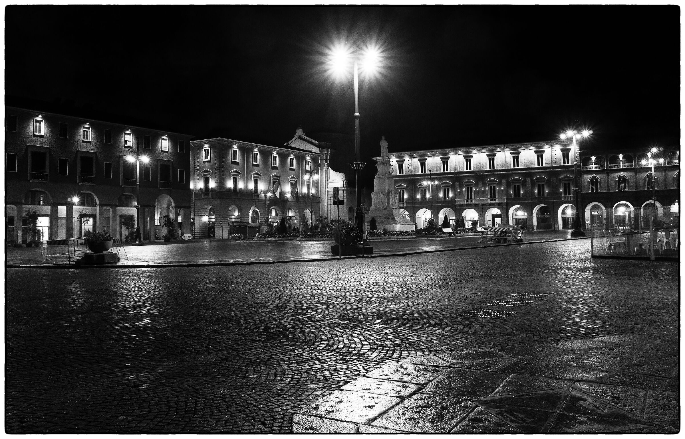 It's raining in Forlì