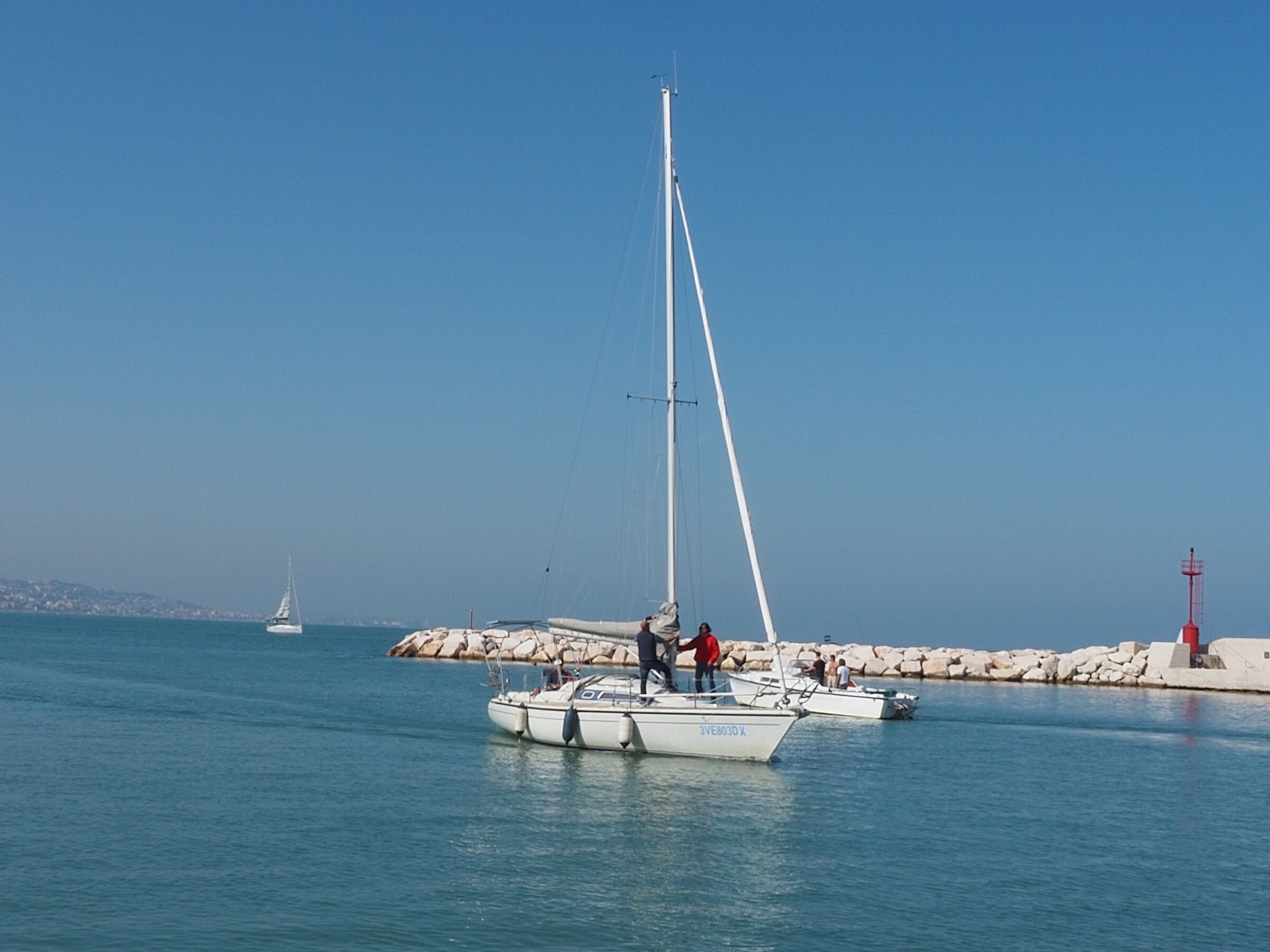Passage of boats