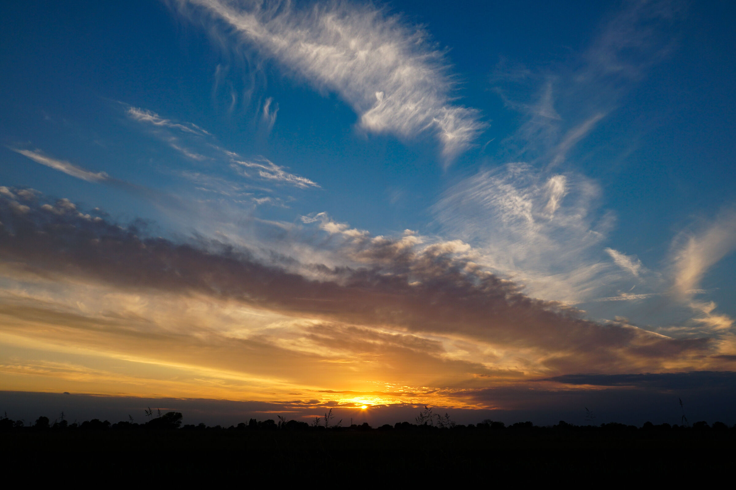 Primo tramonto autunnale 2022