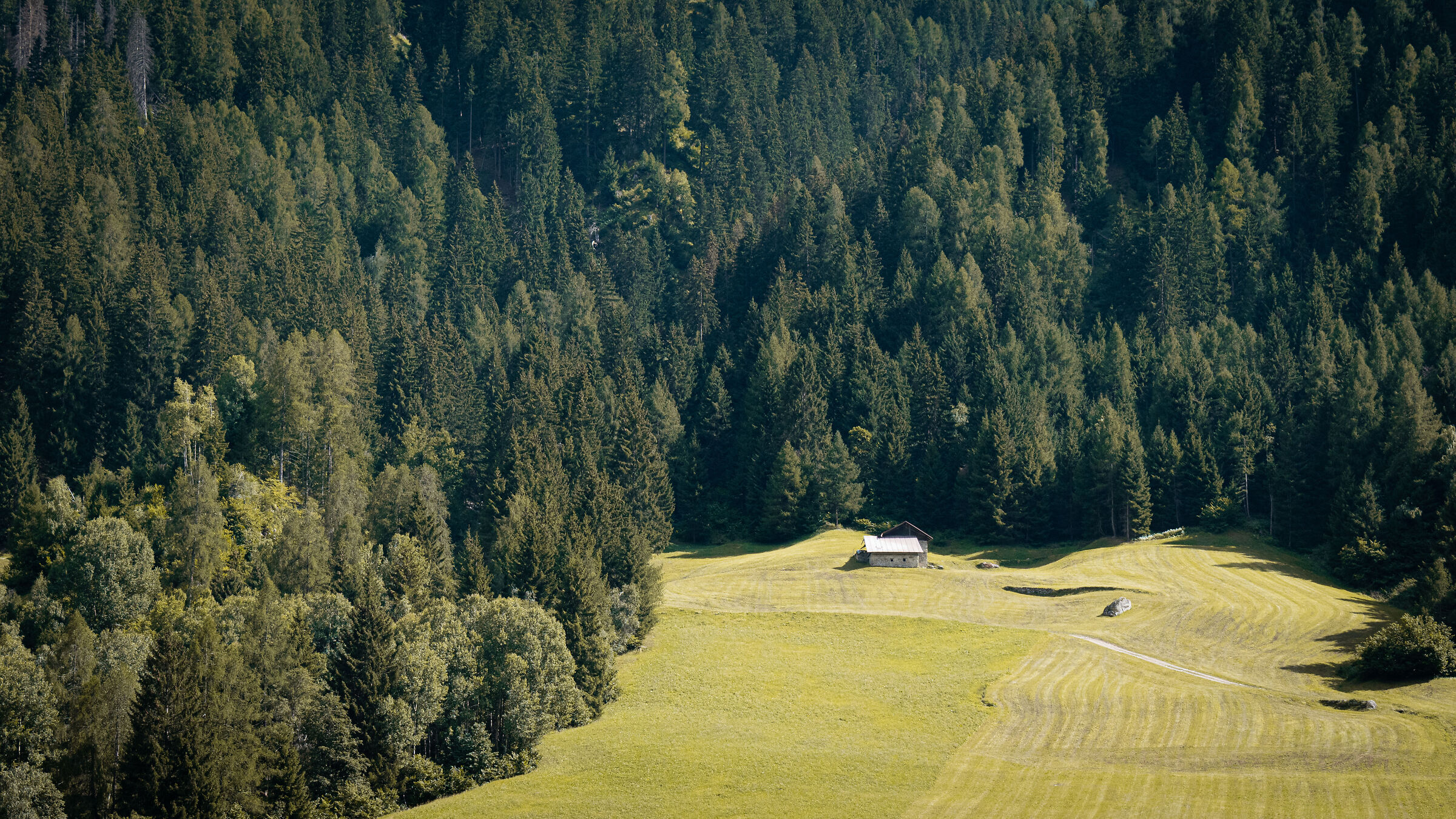 Little house in the mountains