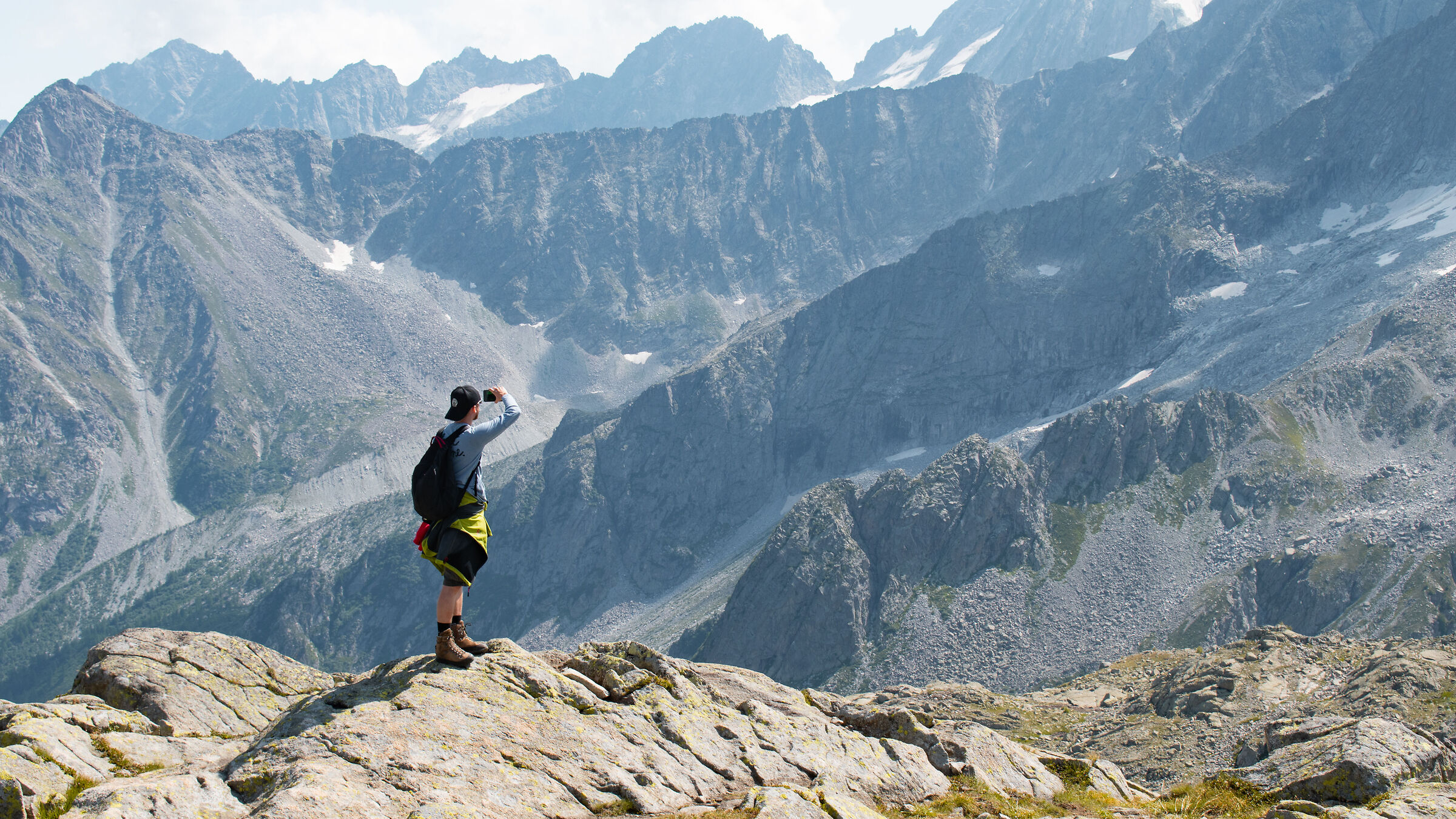 High-altitude selfies
