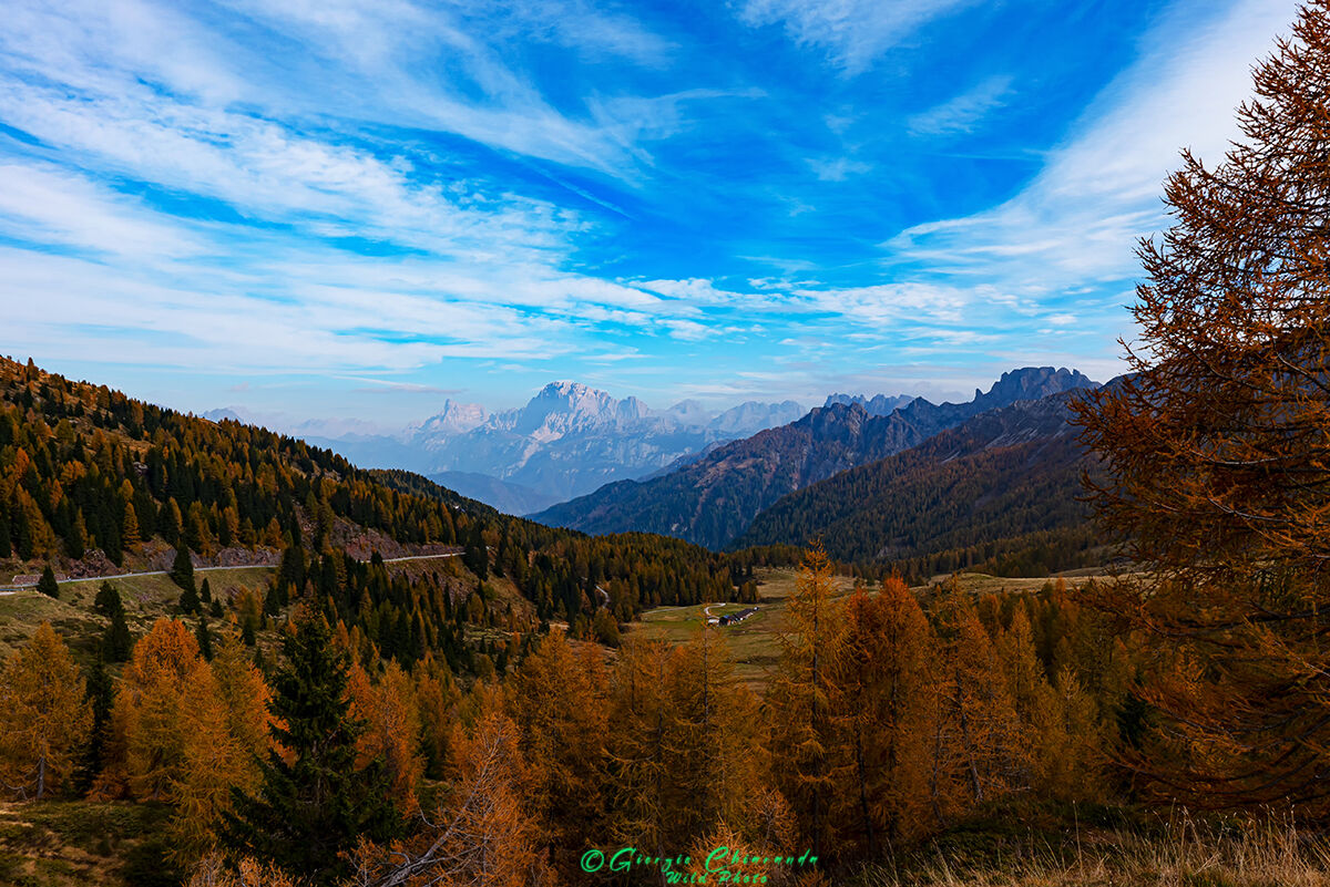 Autunno al passo Valles.