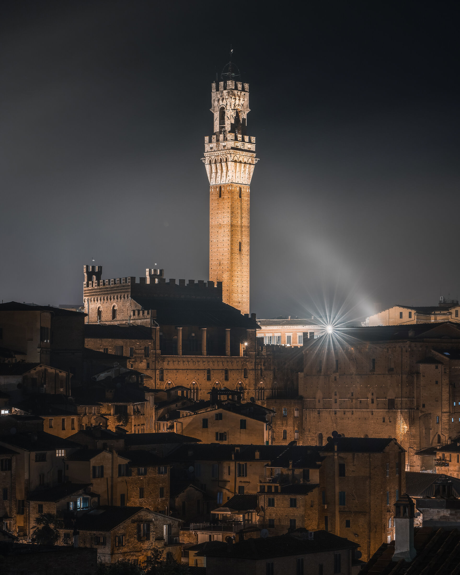Lights in Siena