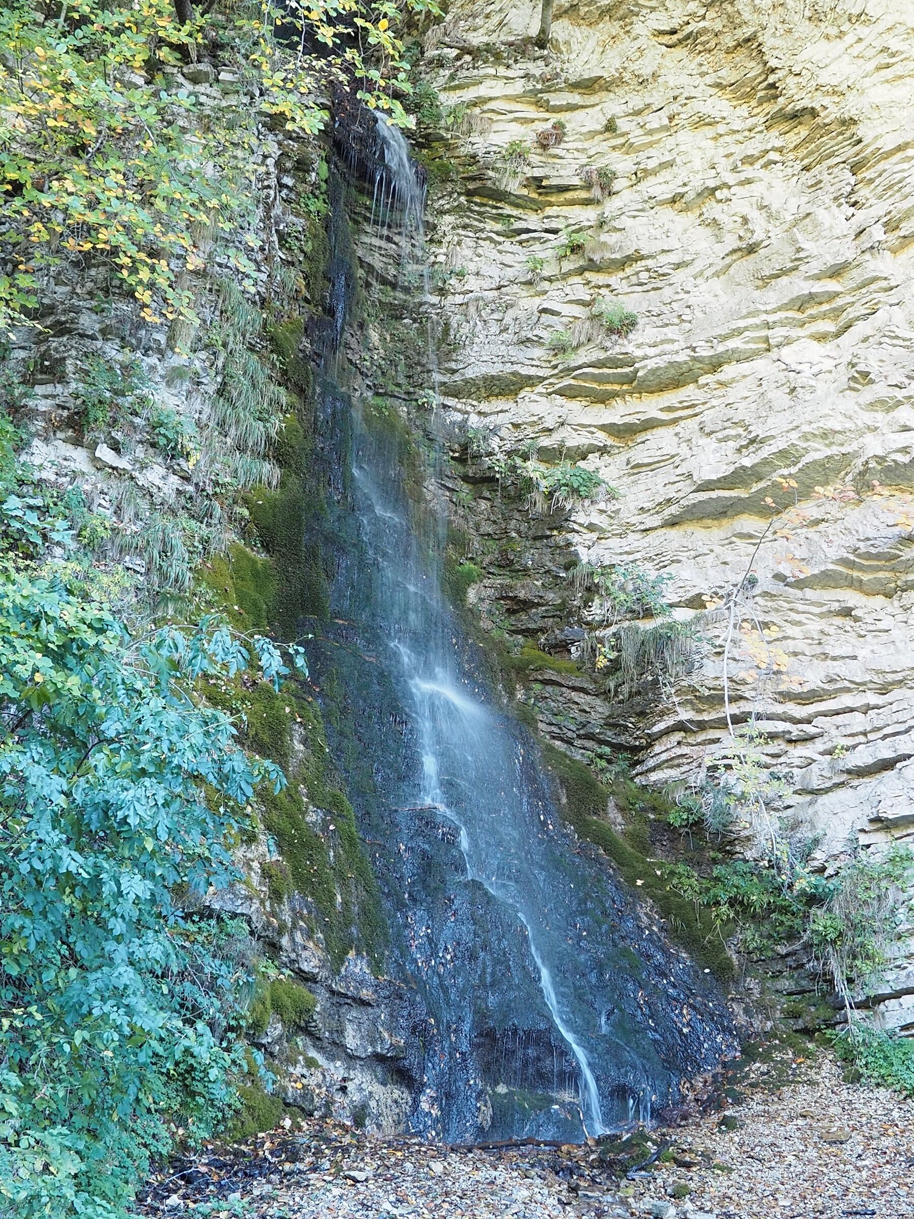 The waterfall of the pisciatore
