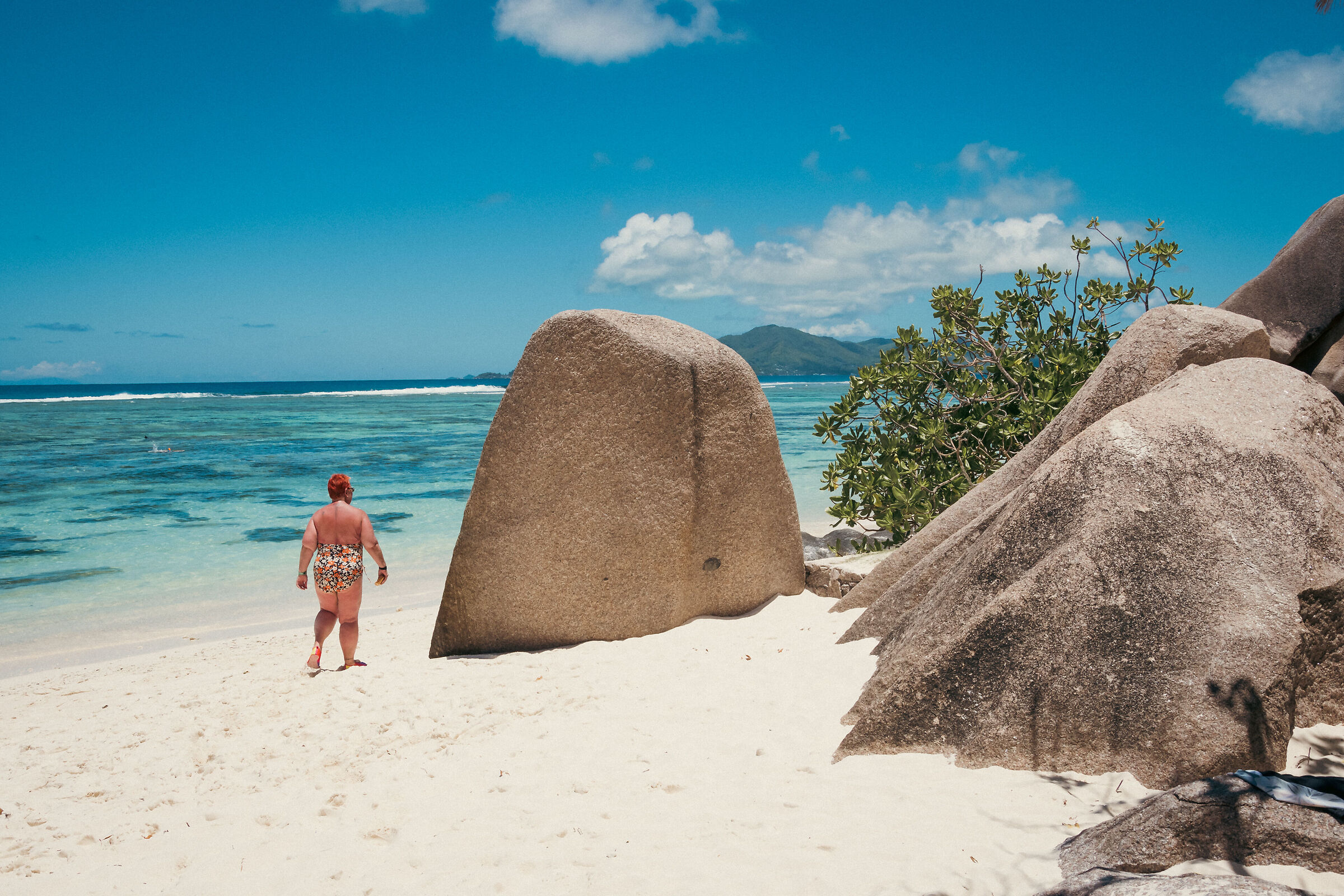 By the sea (Seychelles)