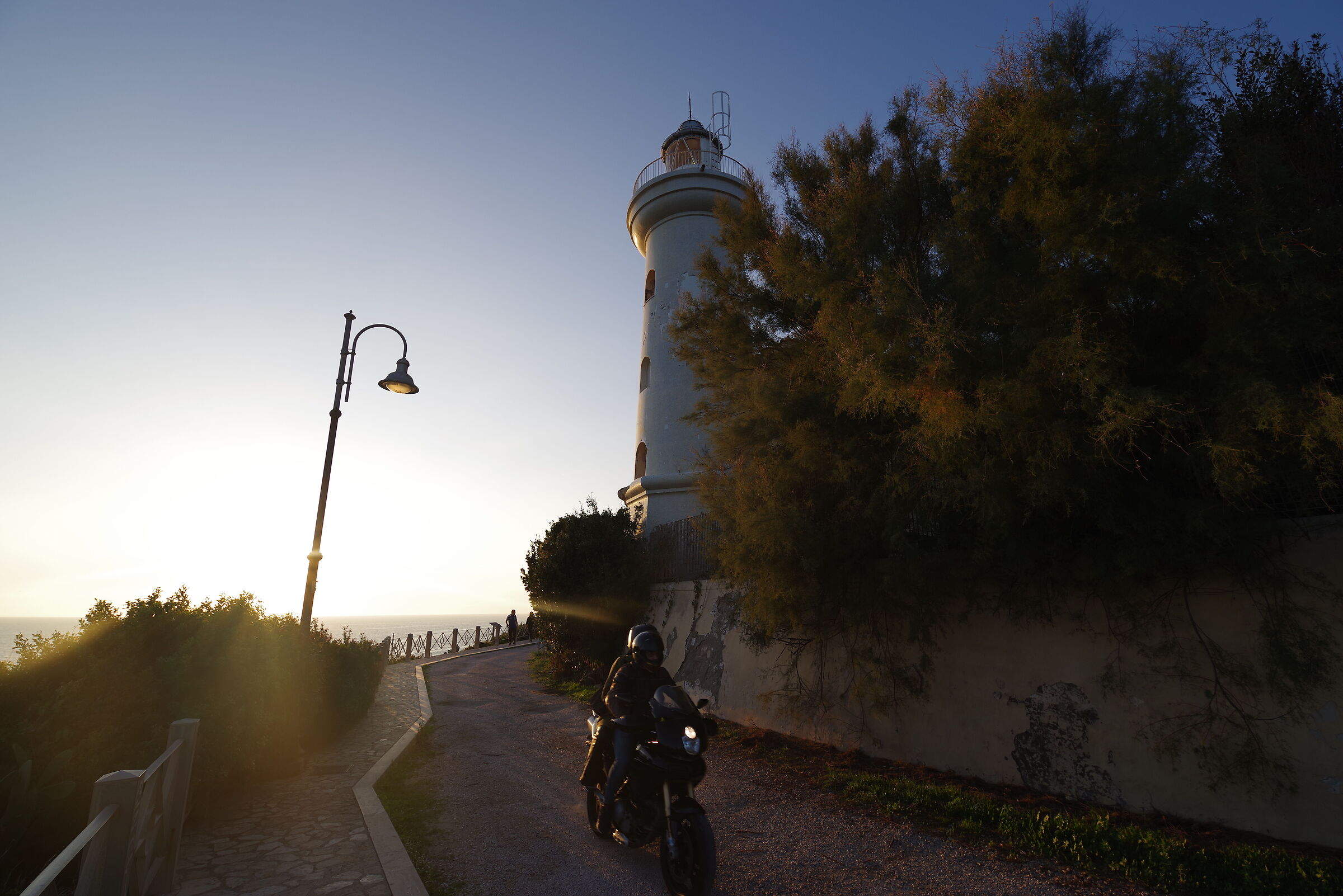 Faro Circeo punta rossa