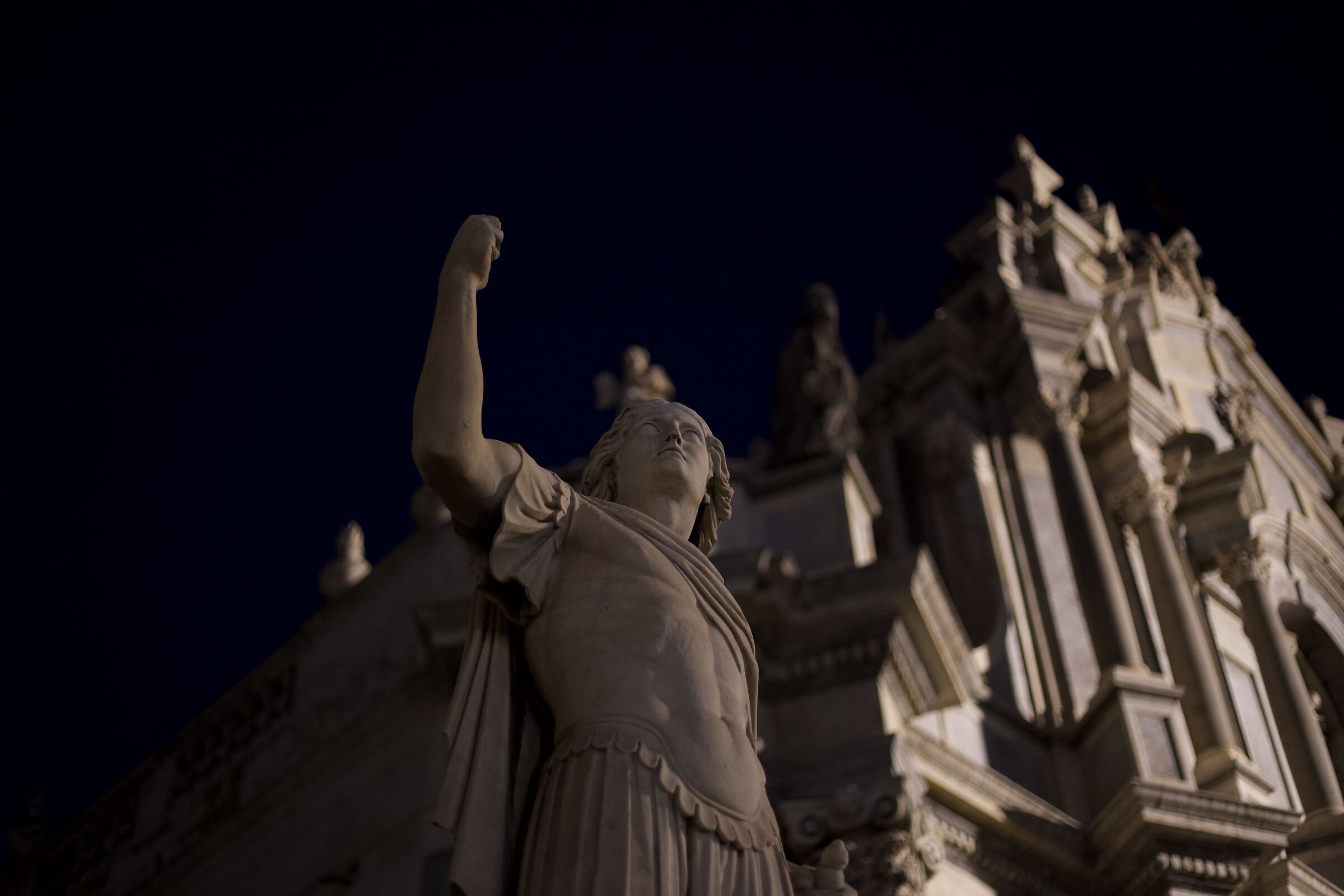 Catania, detail of the cathedral