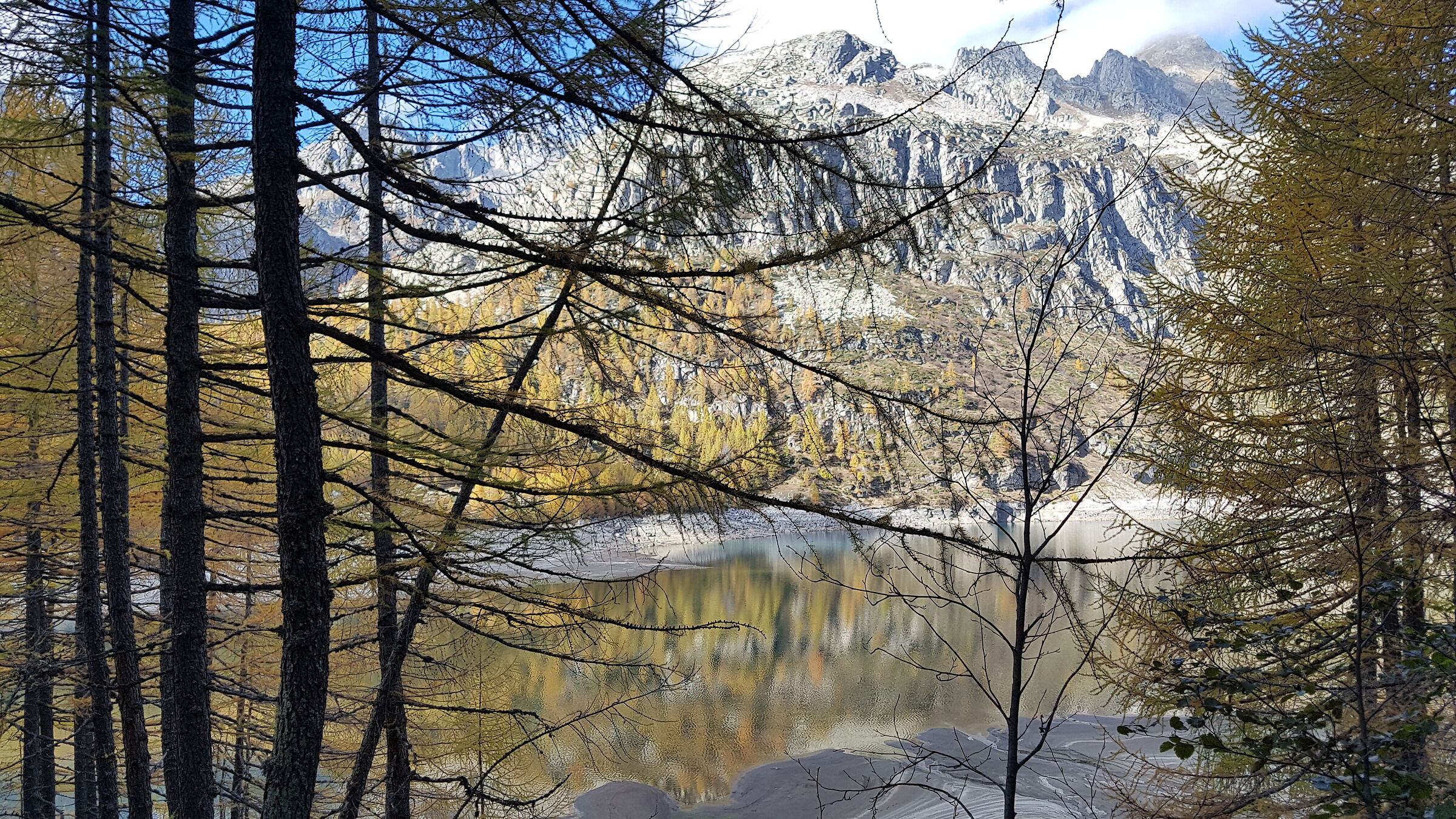 Finally the sun at Alpe Devero