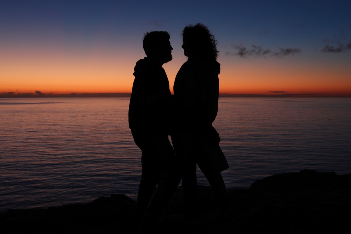 Fall in love at sunset.