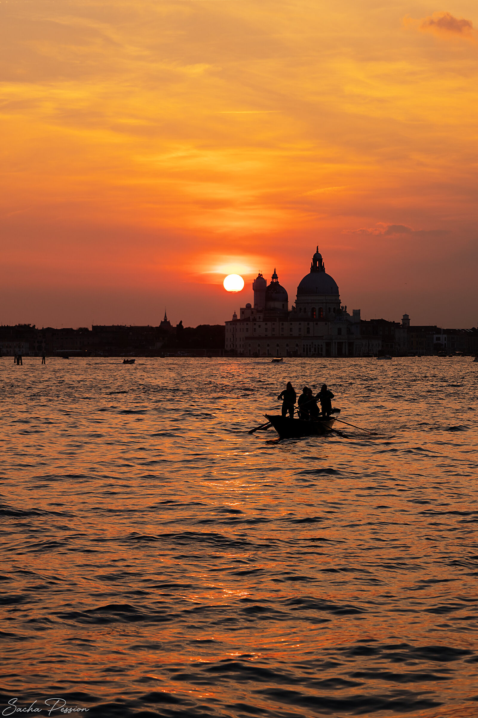 Sunset in Venice