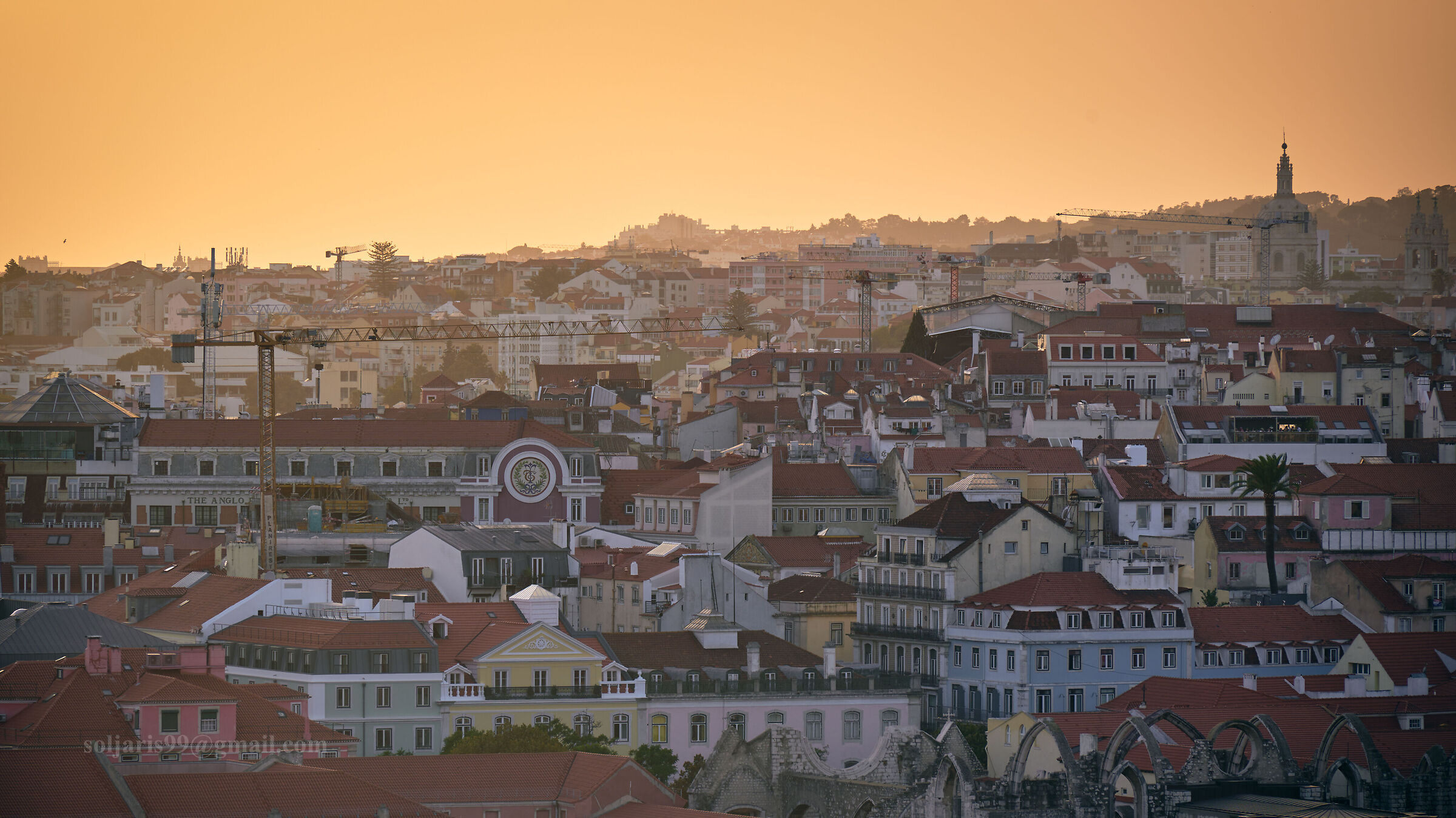 Lisbon at sunset