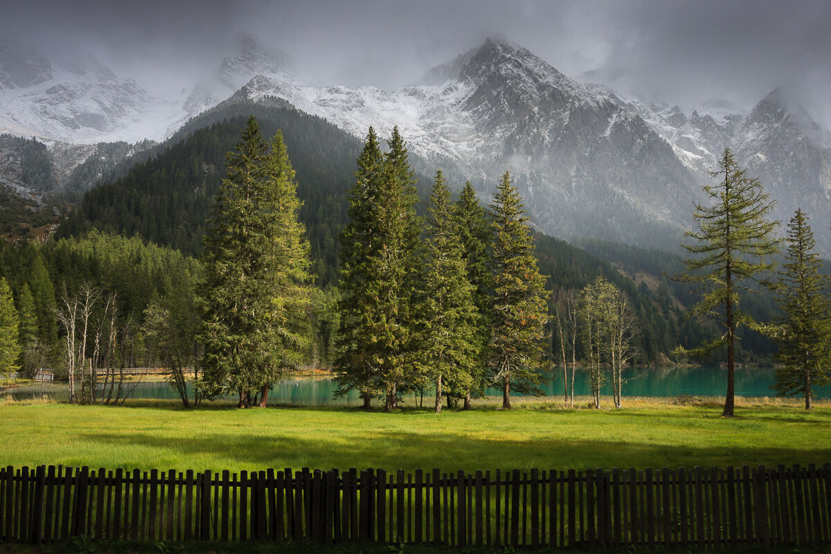 Prima neve sulle Vedrette ...